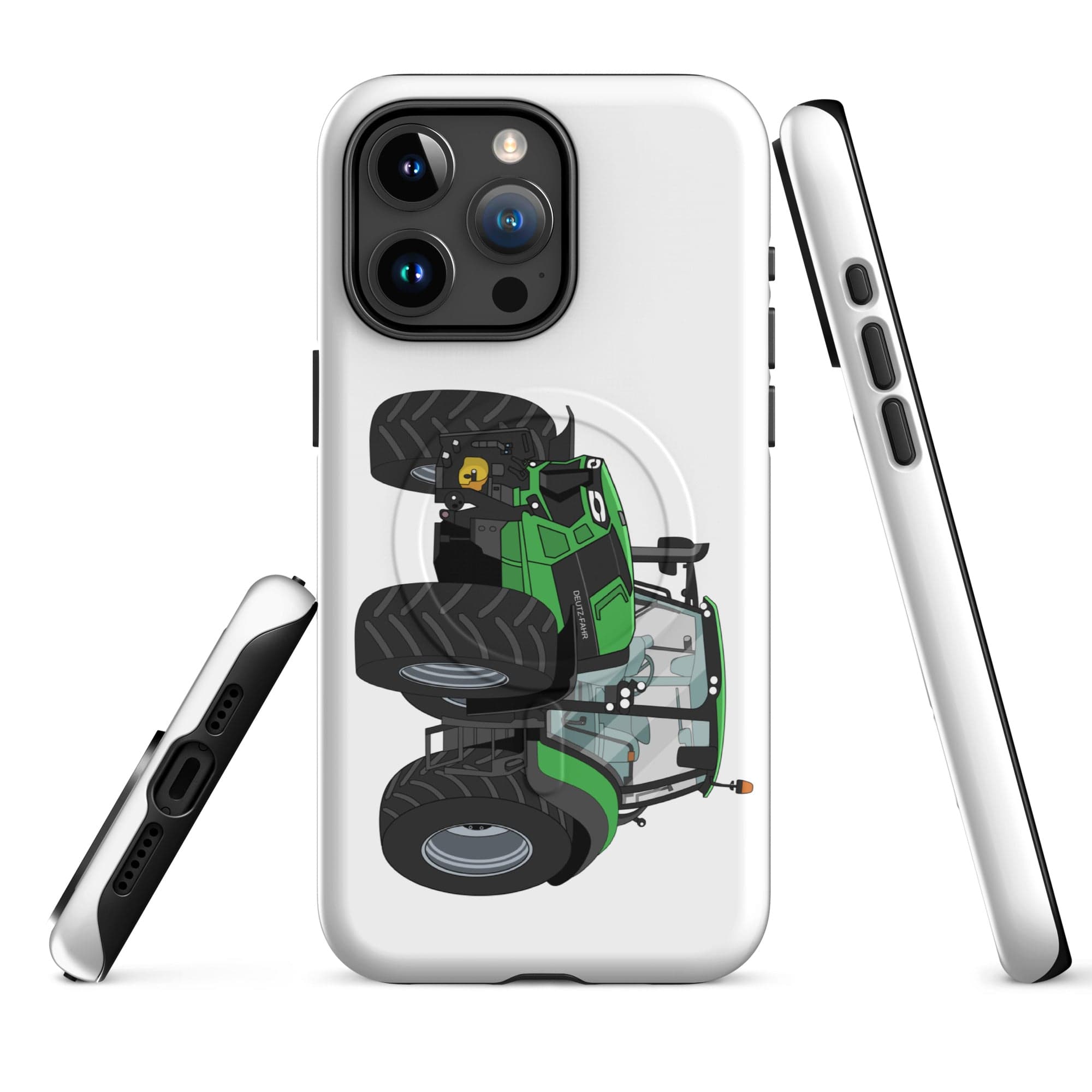 The Tractor Mugs Store iPhone 15 Pro Max Deutz - Fahr Agrotron 7250 Ttv | MagSafe® tough case for iPhone® Quality Farmers Merch