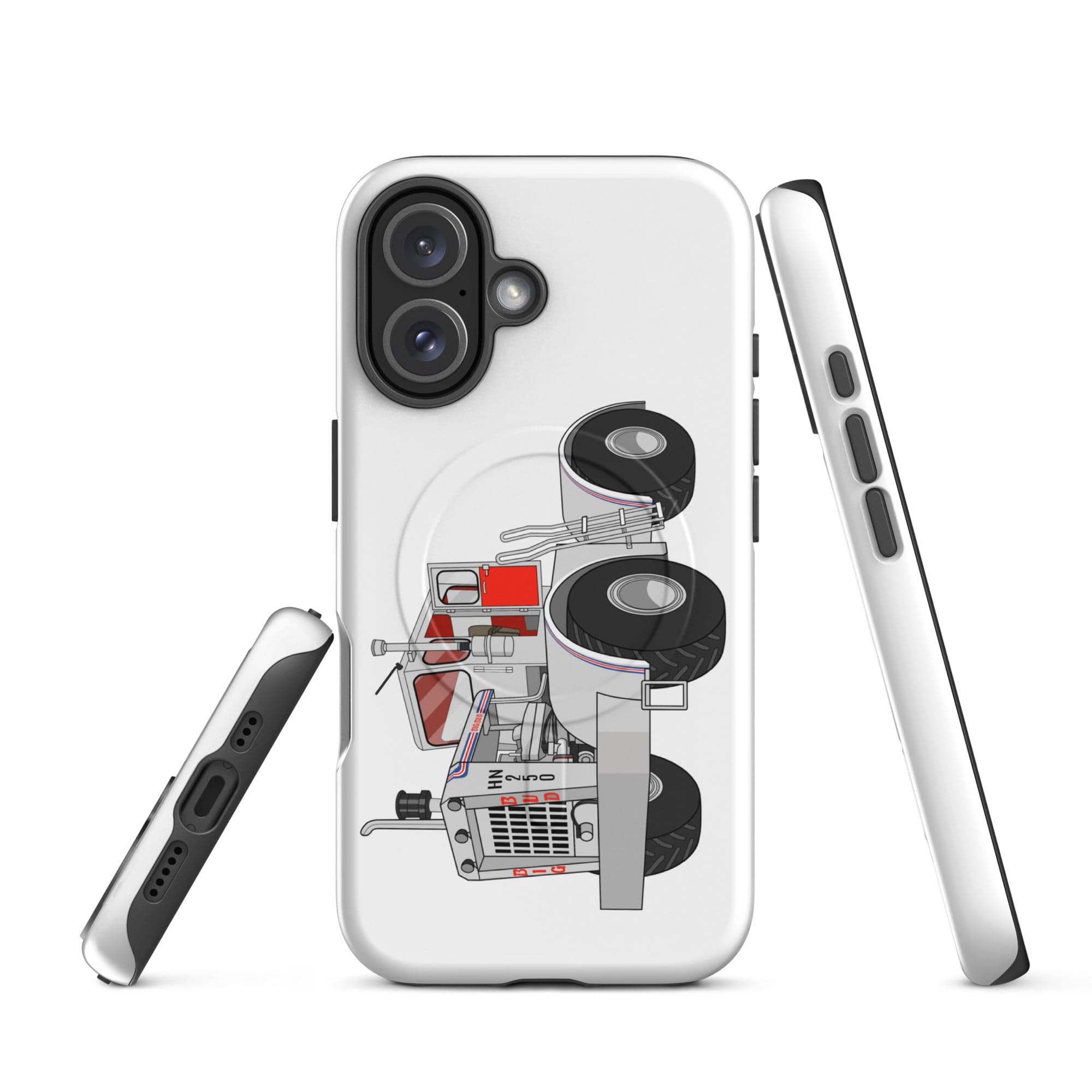 The Tractor Mugs Store iPhone 16 Big Bud Tractor | MagSafe® tough case for iPhone® Quality Farmers Merch