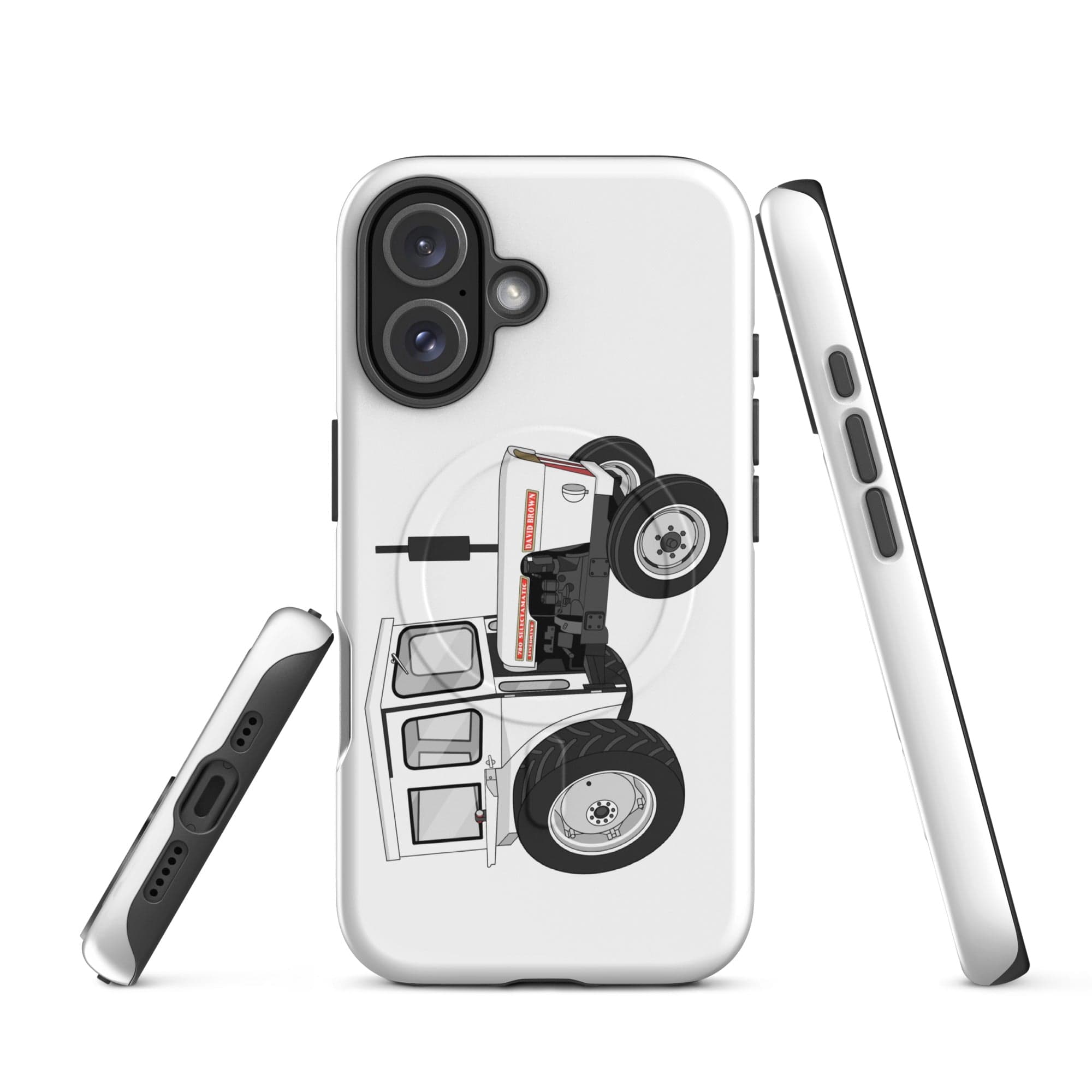 The Tractor Mugs Store iPhone 16 David Brown 780 Selectamatic | MagSafe® tough case for iPhone® Quality Farmers Merch