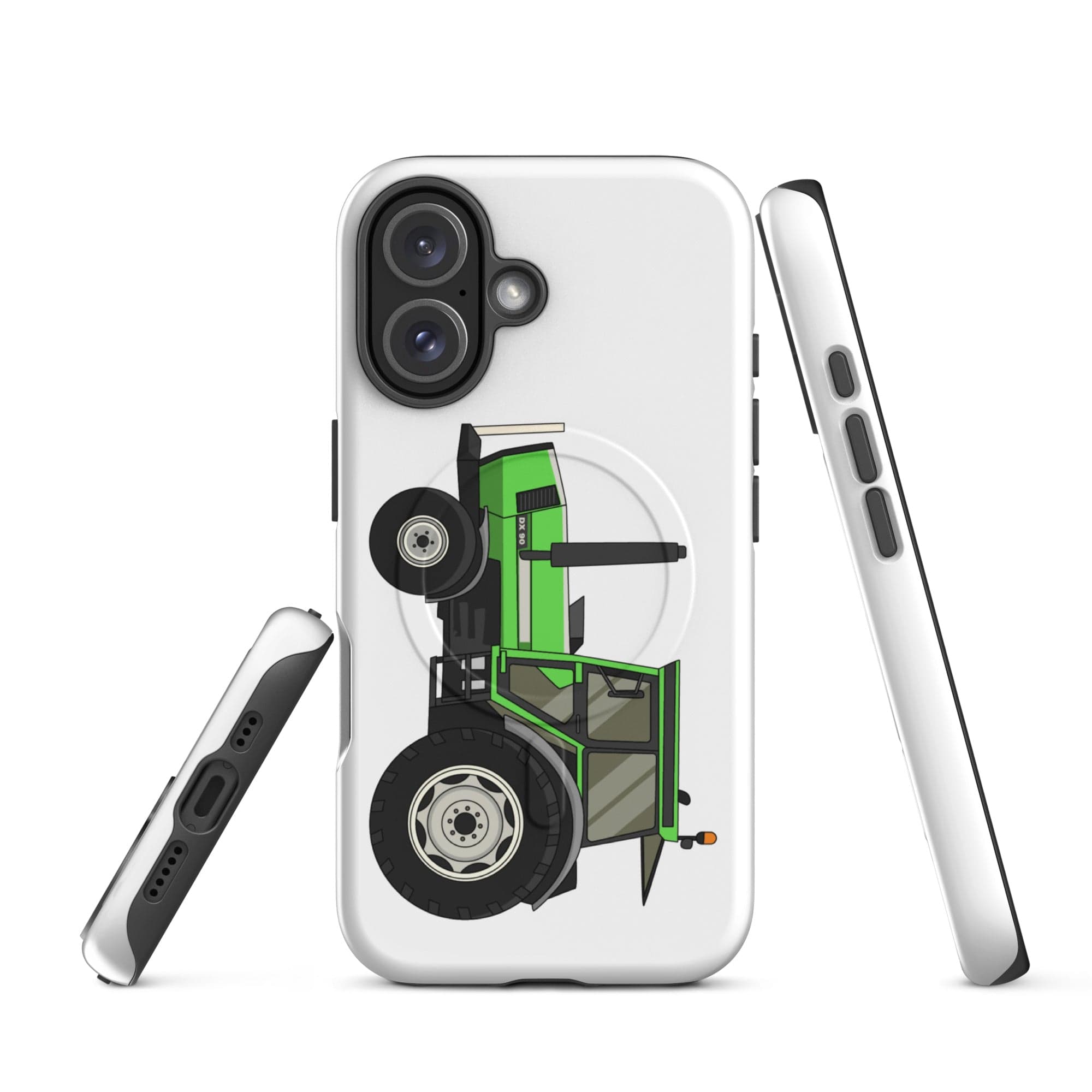 The Tractor Mugs Store iPhone 16 Deutz DX 90 | MagSafe® tough case for iPhone® Quality Farmers Merch