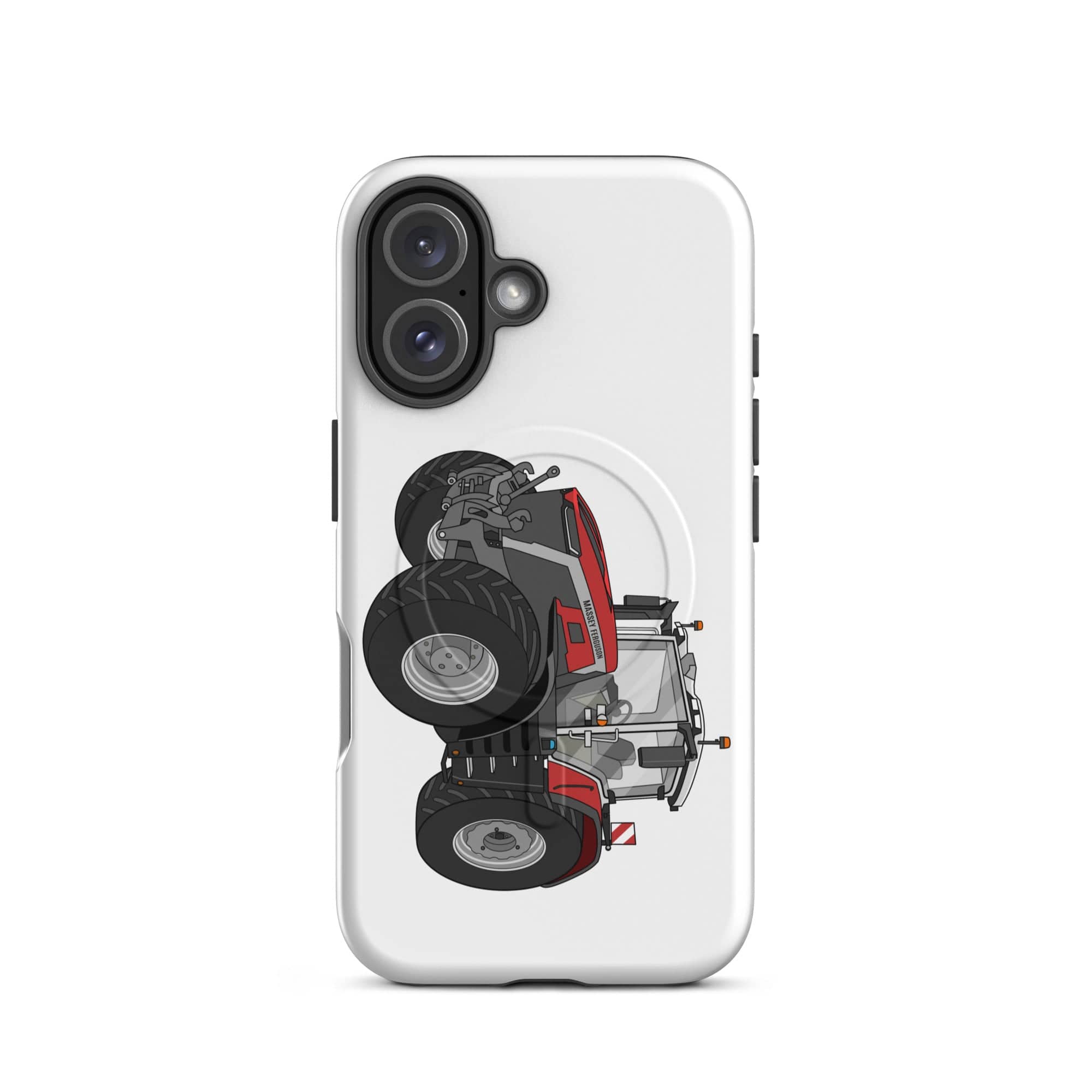 The Tractor Mugs Store iPhone 16 Massey Ferguson 9X | MagSafe® tough case for iPhone® Quality Farmers Merch