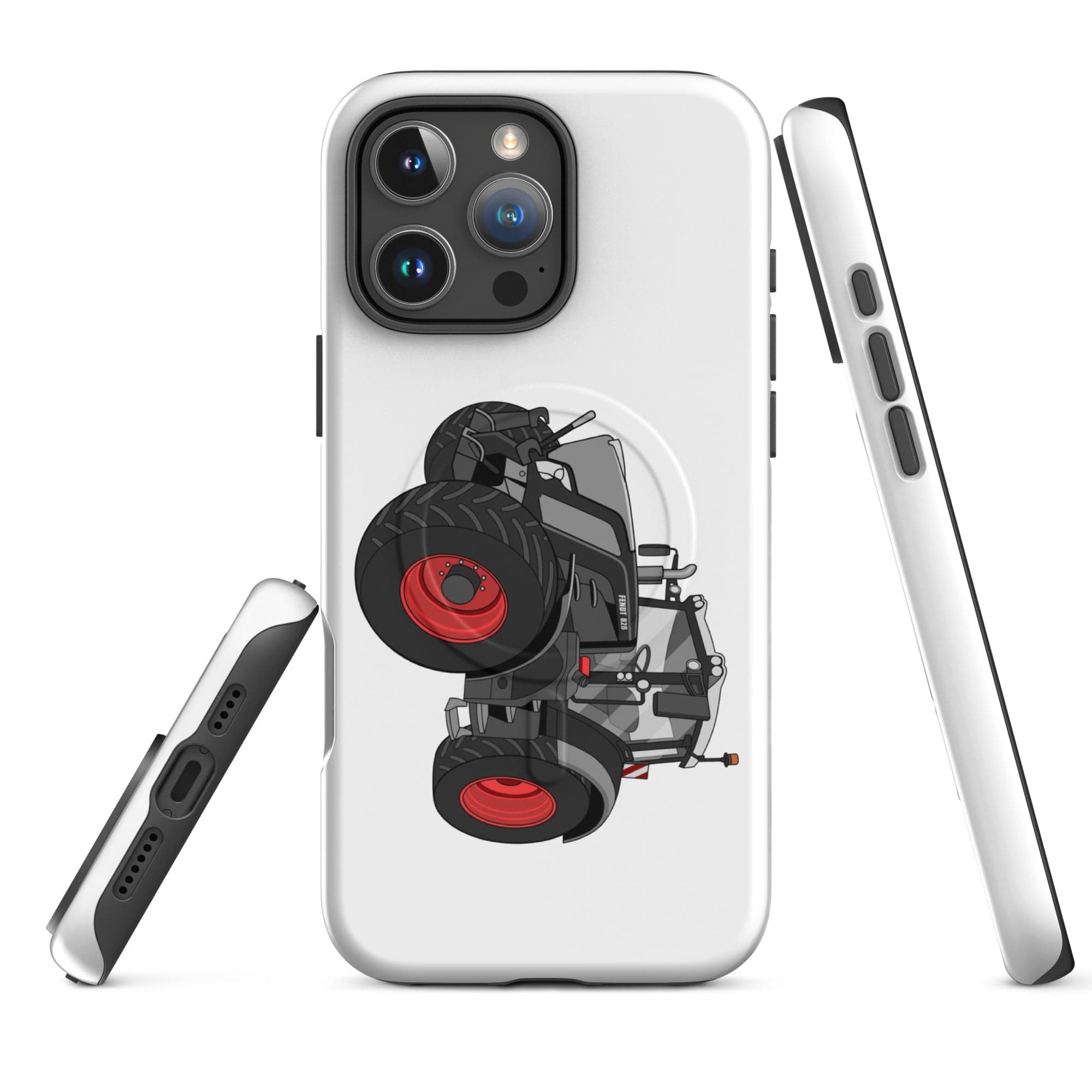 The Tractor Mugs Store iPhone 16 Pro Max Fendt 828 Profi Black Beauty | MagSafe® tough case for iPhone® Quality Farmers Merch