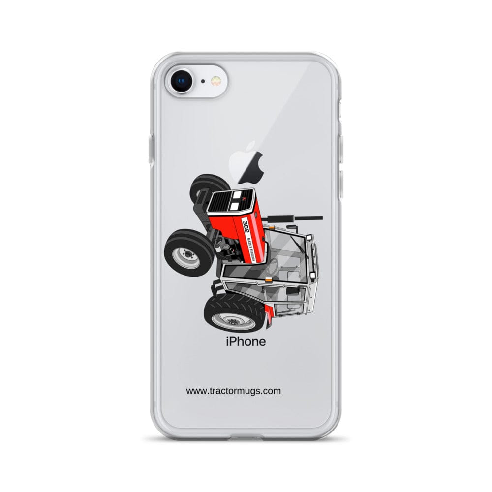 The Tractor Mugs Store iPhone 7/8 Massey Ferguson 362 | Clear Case for iPhone® Quality Farmers Merch