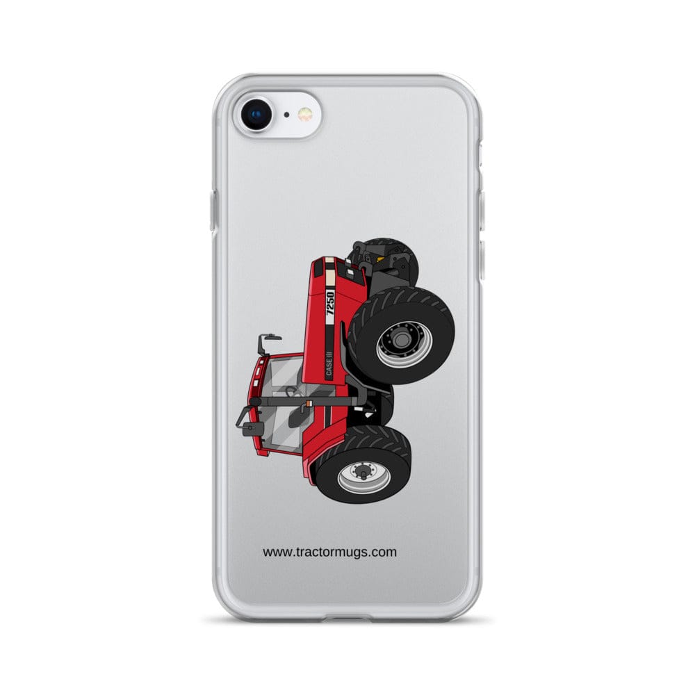 The Tractor Mugs Store iPhone SE Case IH 7250 | Clear Case for iPhone® Quality Farmers Merch