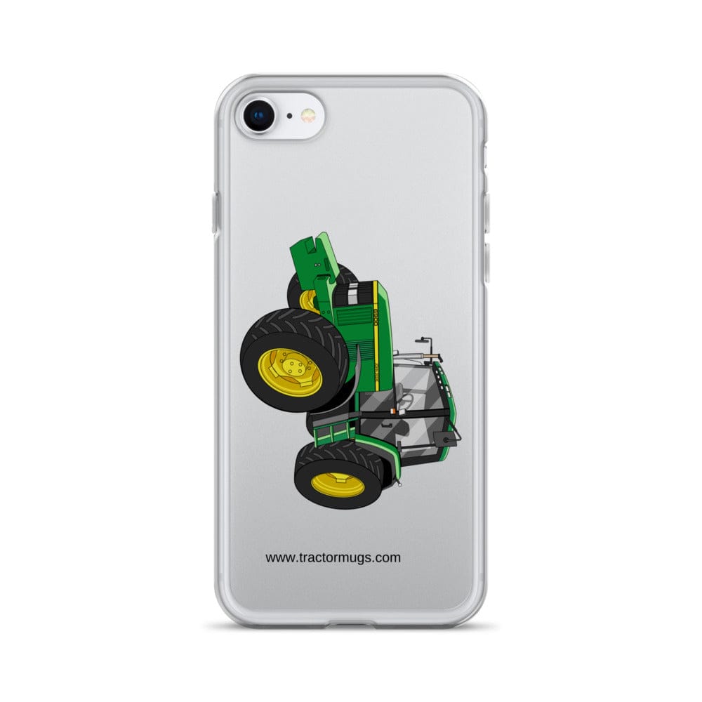 The Tractor Mugs Store iPhone SE John Deere 6900 | Clear Case for iPhone® Quality Farmers Merch