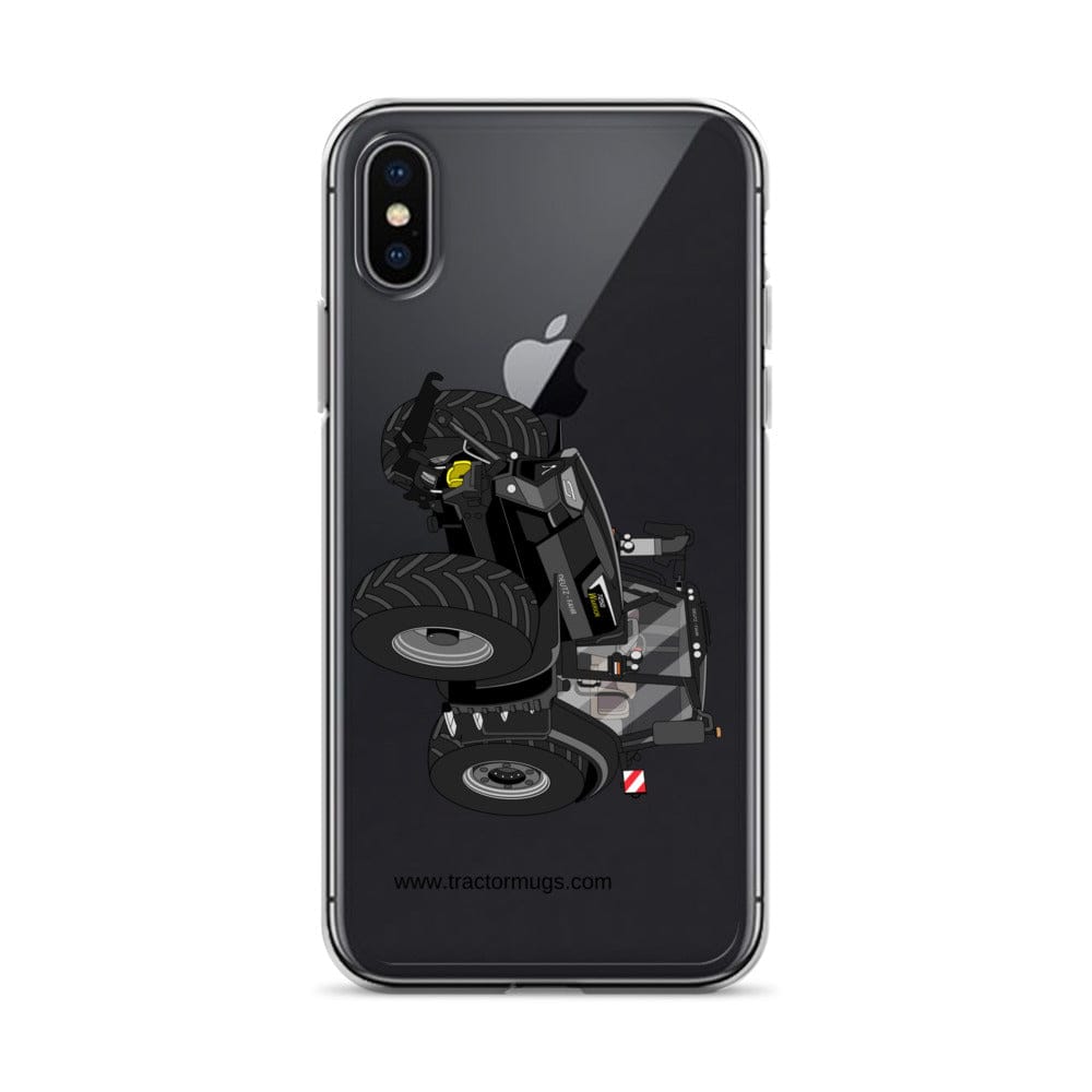 The Tractor Mugs Store iPhone X/XS Deutz-Fahr 7250 TTV Warrior Edition | Clear Case for iPhone® Quality Farmers Merch
