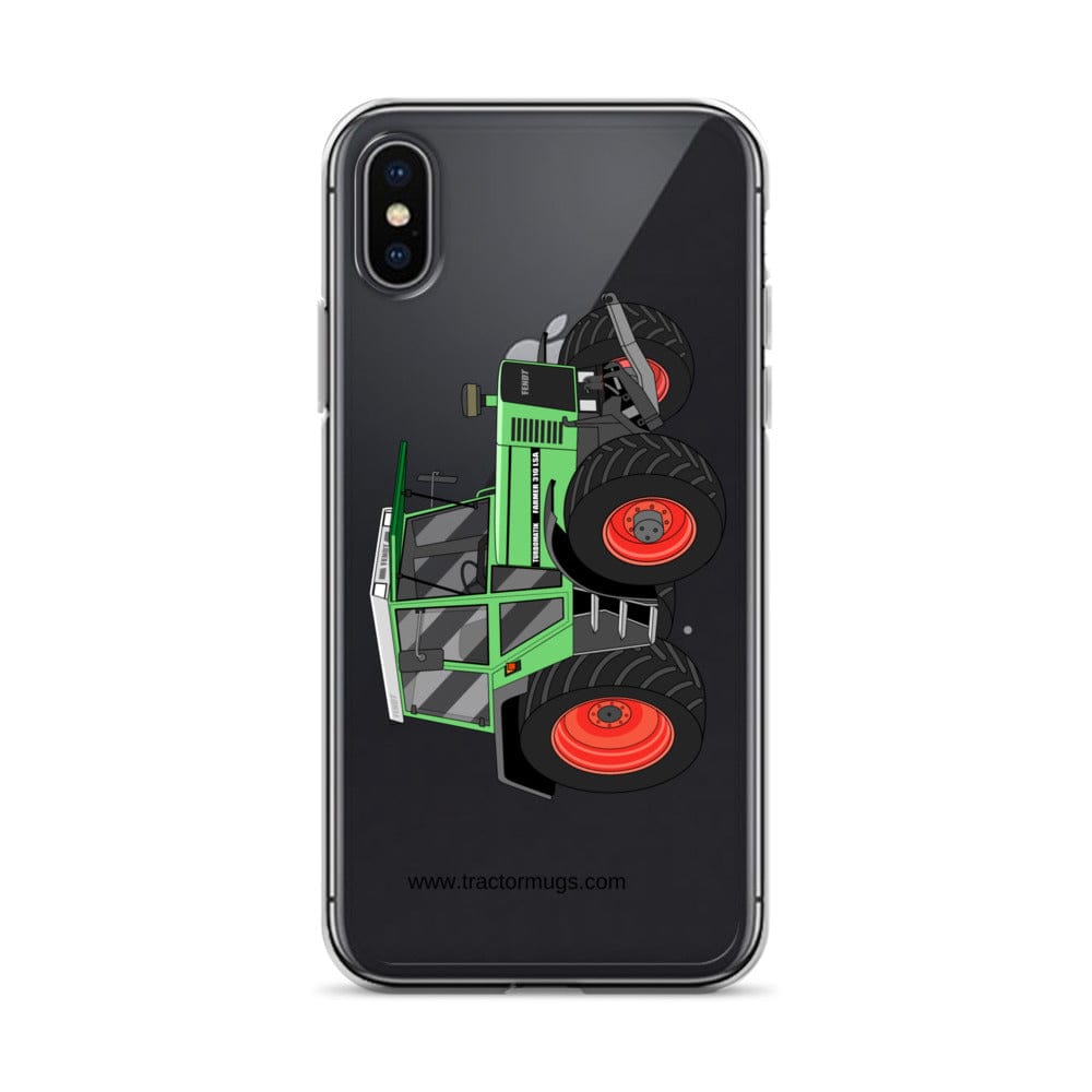 The Tractor Mugs Store iPhone X/XS Fendt 310 LSA | Clear Case for iPhone® Quality Farmers Merch