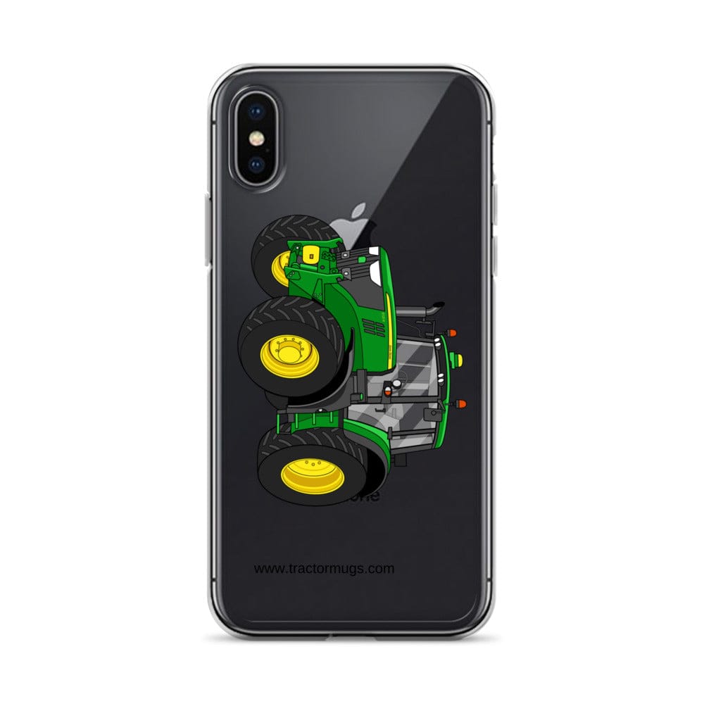 The Tractor Mugs Store iPhone X/XS John Deere 6120 M | Clear Case for iPhone® Quality Farmers Merch