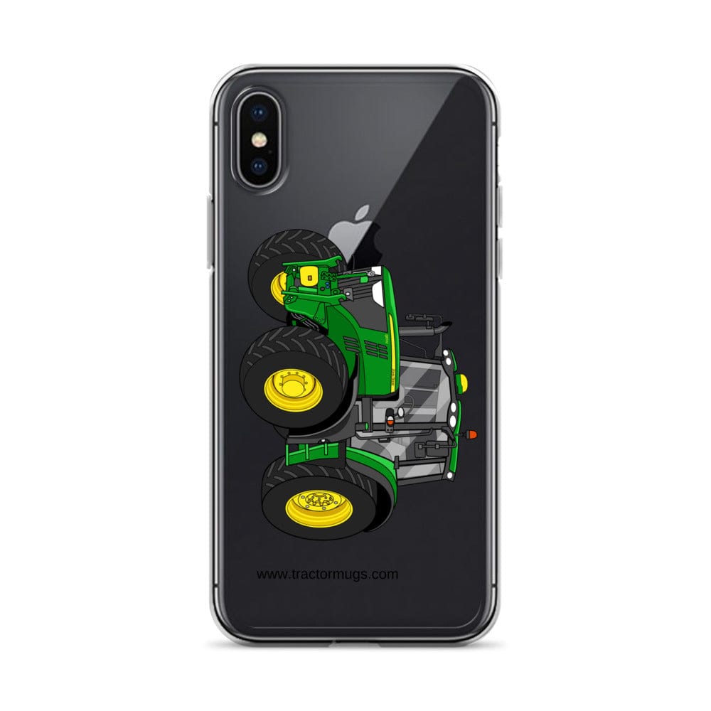 The Tractor Mugs Store iPhone X/XS John Deere 6155 M | Clear Case for iPhone® Quality Farmers Merch