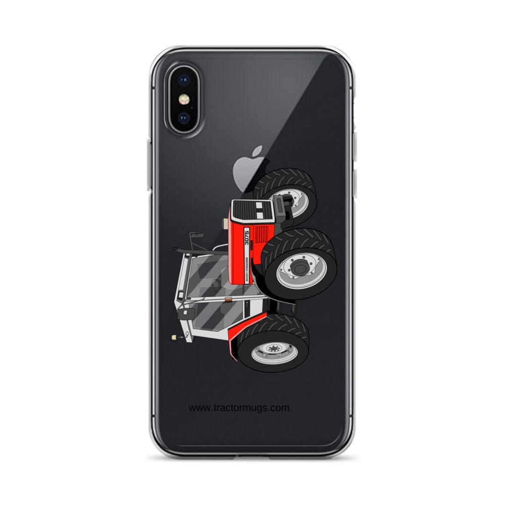 The Tractor Mugs Store iPhone X/XS Massey Ferguson 3075 | Clear Case for iPhone® Quality Farmers Merch