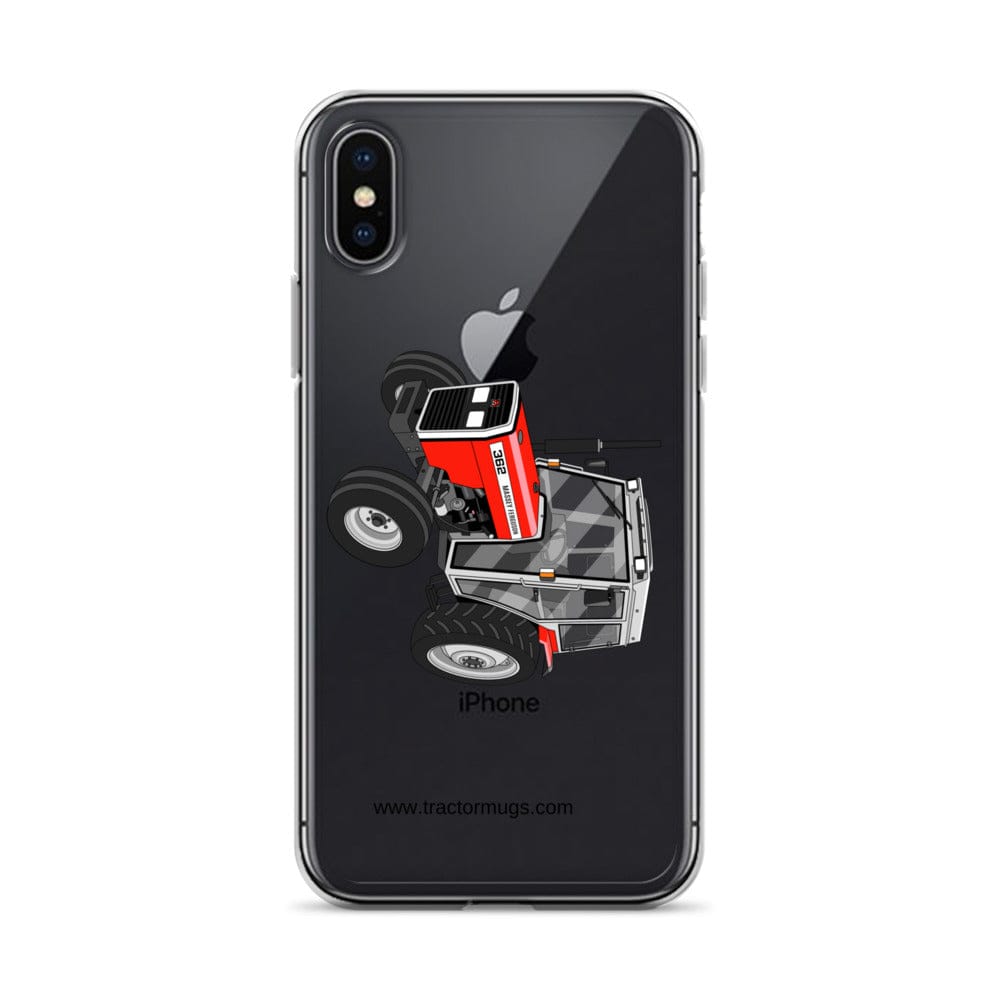 The Tractor Mugs Store iPhone X/XS Massey Ferguson 362 | Clear Case for iPhone® Quality Farmers Merch