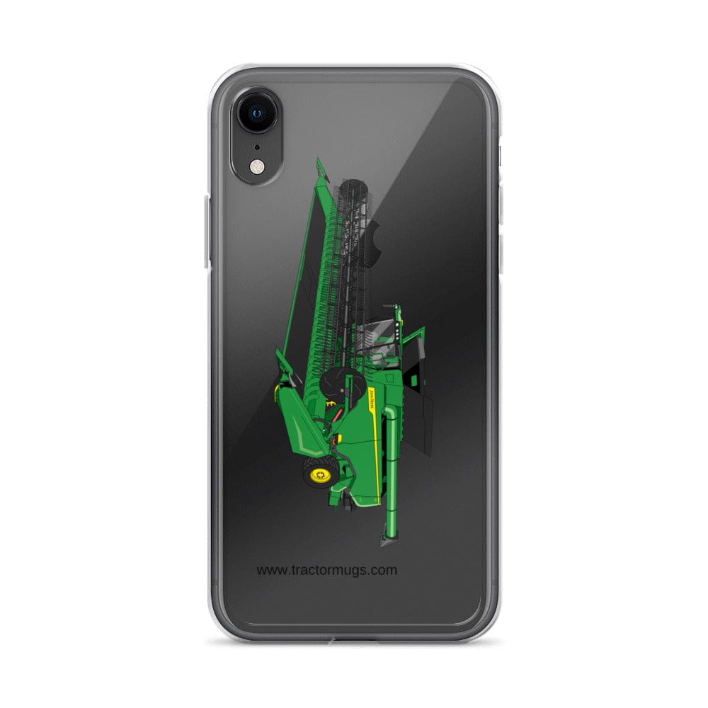 The Tractor Mugs Store iPhone XR John Deere X9 1100 Combine | Clear Case for iPhone® Quality Farmers Merch