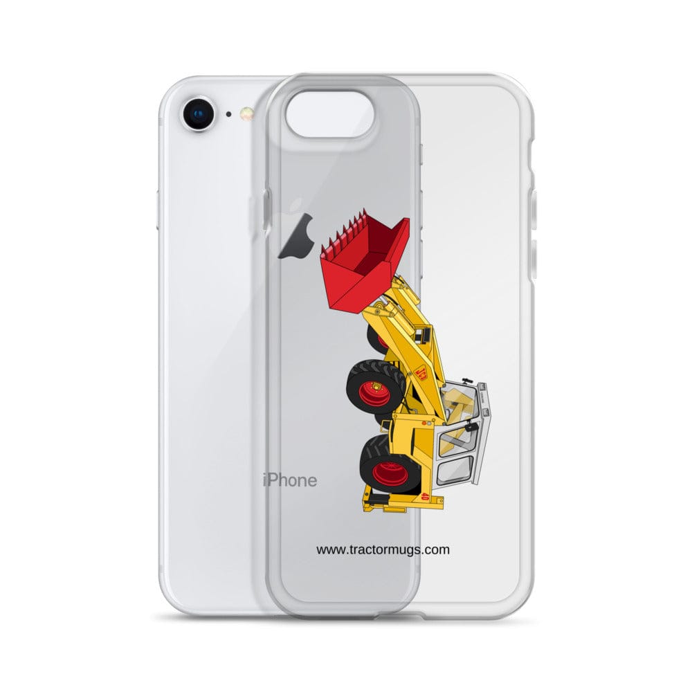 The Tractor Mugs Store JCB 4D Backhoe | Clear Case for iPhone® Quality Farmers Merch