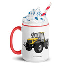 The Tractor Mugs Store JCB Fastrac 2170 | Mug with Color Inside Quality Farmers Merch