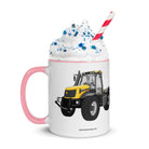 The Tractor Mugs Store JCB Fastrac 2170 | Mug with Color Inside Quality Farmers Merch