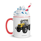 The Tractor Mugs Store JCB Fastrac 2170 | Mug with Color Inside Quality Farmers Merch