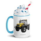 The Tractor Mugs Store JCB Fastrac 2170 | Mug with Color Inside Quality Farmers Merch