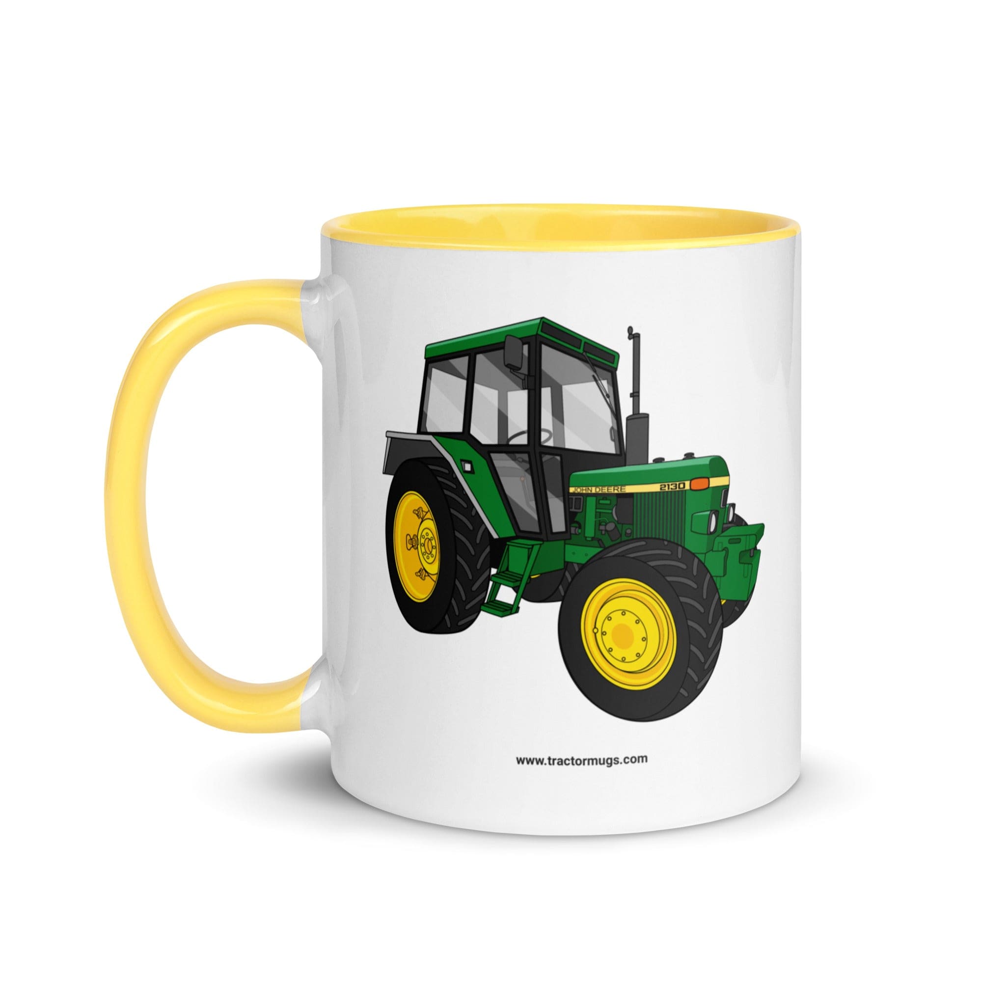 The Tractor Mugs Store John Deere 2130 | Mug with Color Inside Quality Farmers Merch