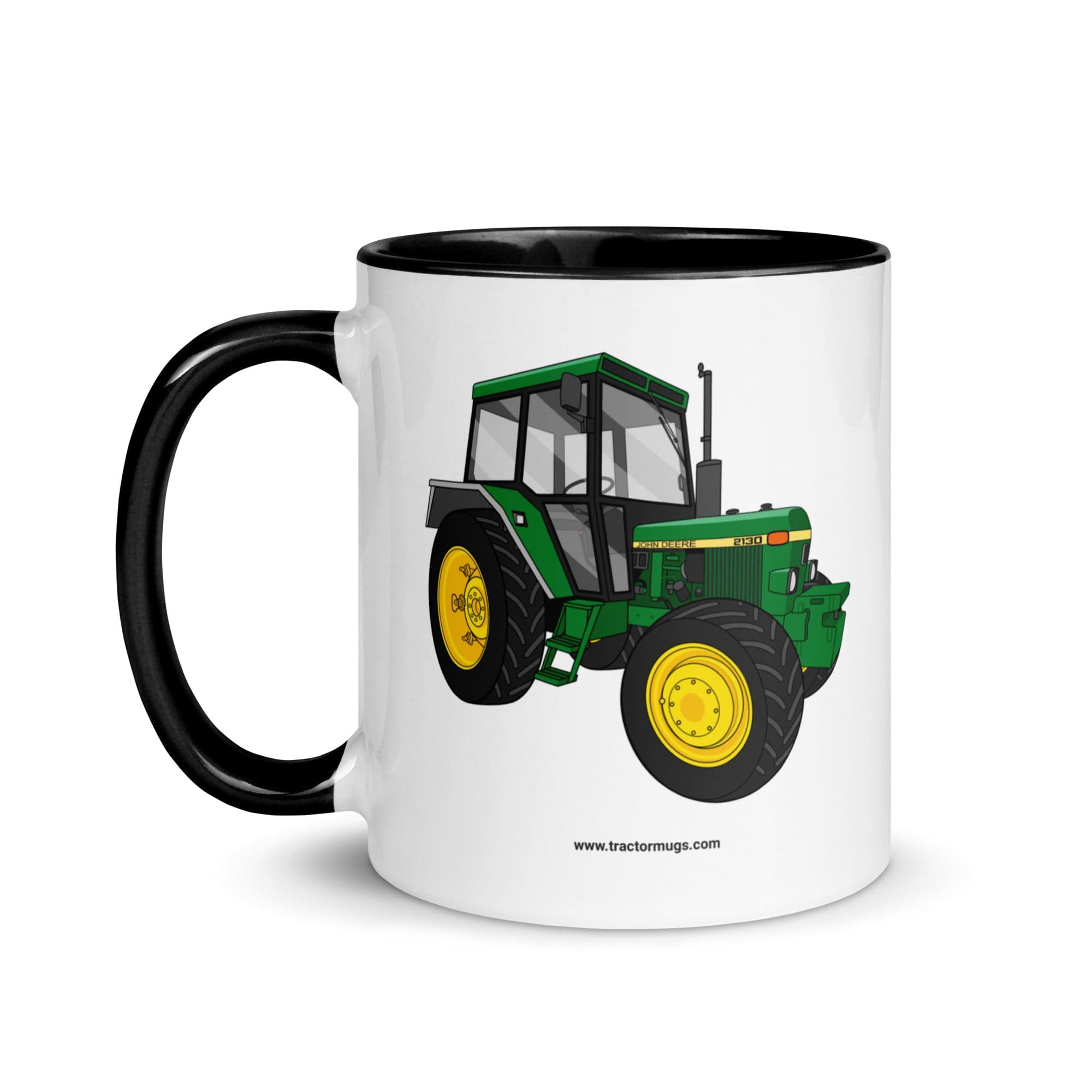 The Tractor Mugs Store John Deere 2130 | Mug with Color Inside Quality Farmers Merch