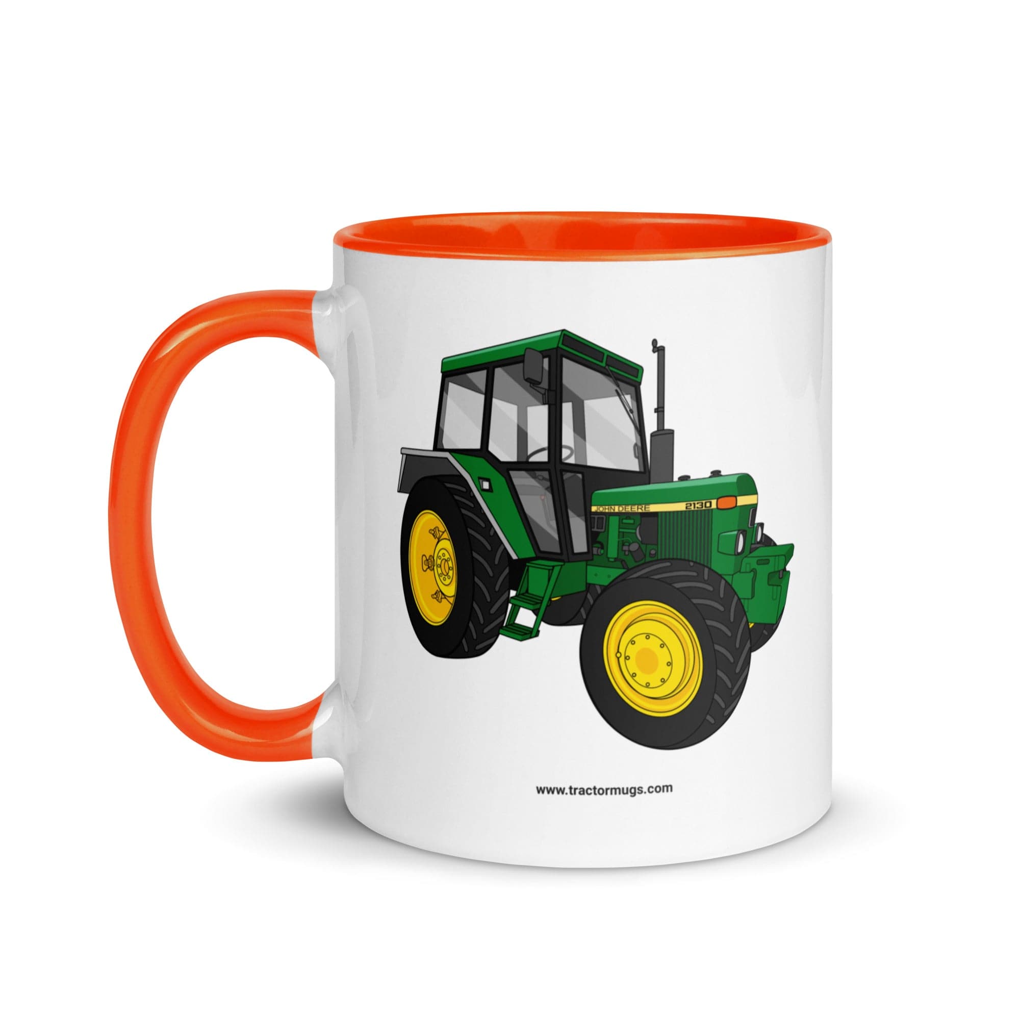 The Tractor Mugs Store John Deere 2130 | Mug with Color Inside Quality Farmers Merch