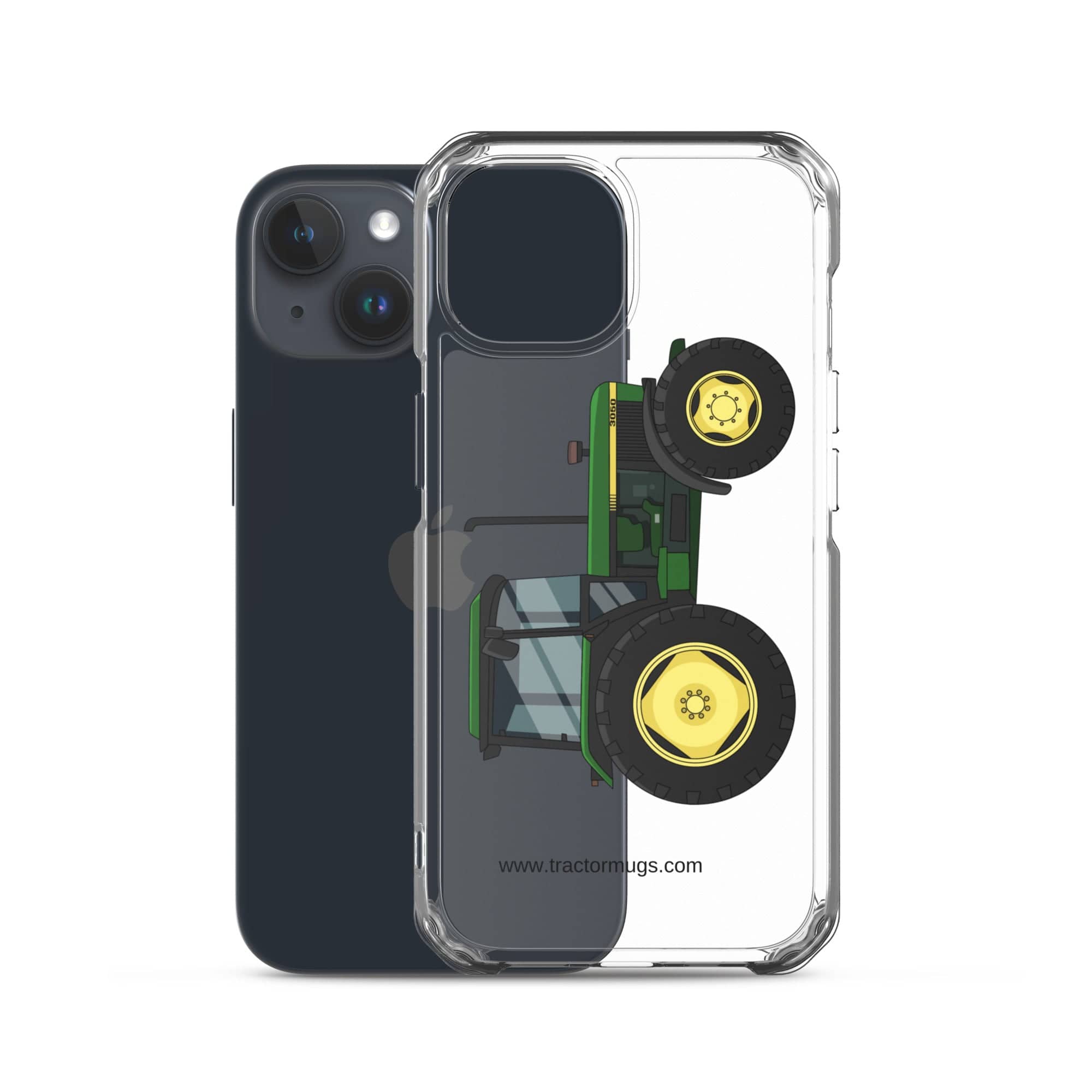 The Tractor Mugs Store John Deere 3050 2WD | Clear Case for iPhone® Quality Farmers Merch