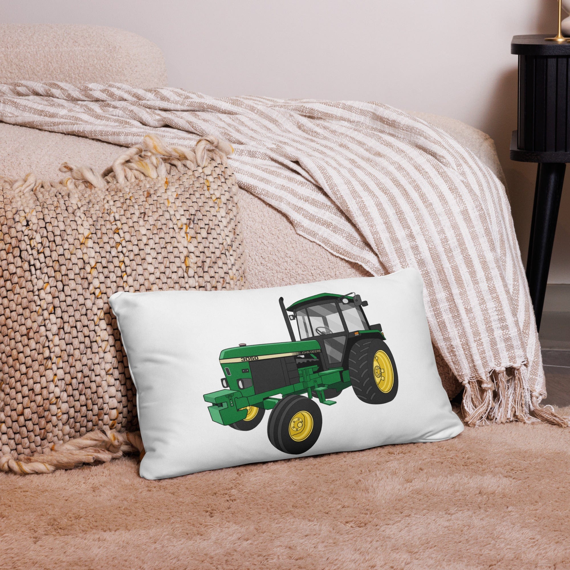 The Tractor Mugs Store John Deere 3050 2WD | Pillow Case Quality Farmers Merch