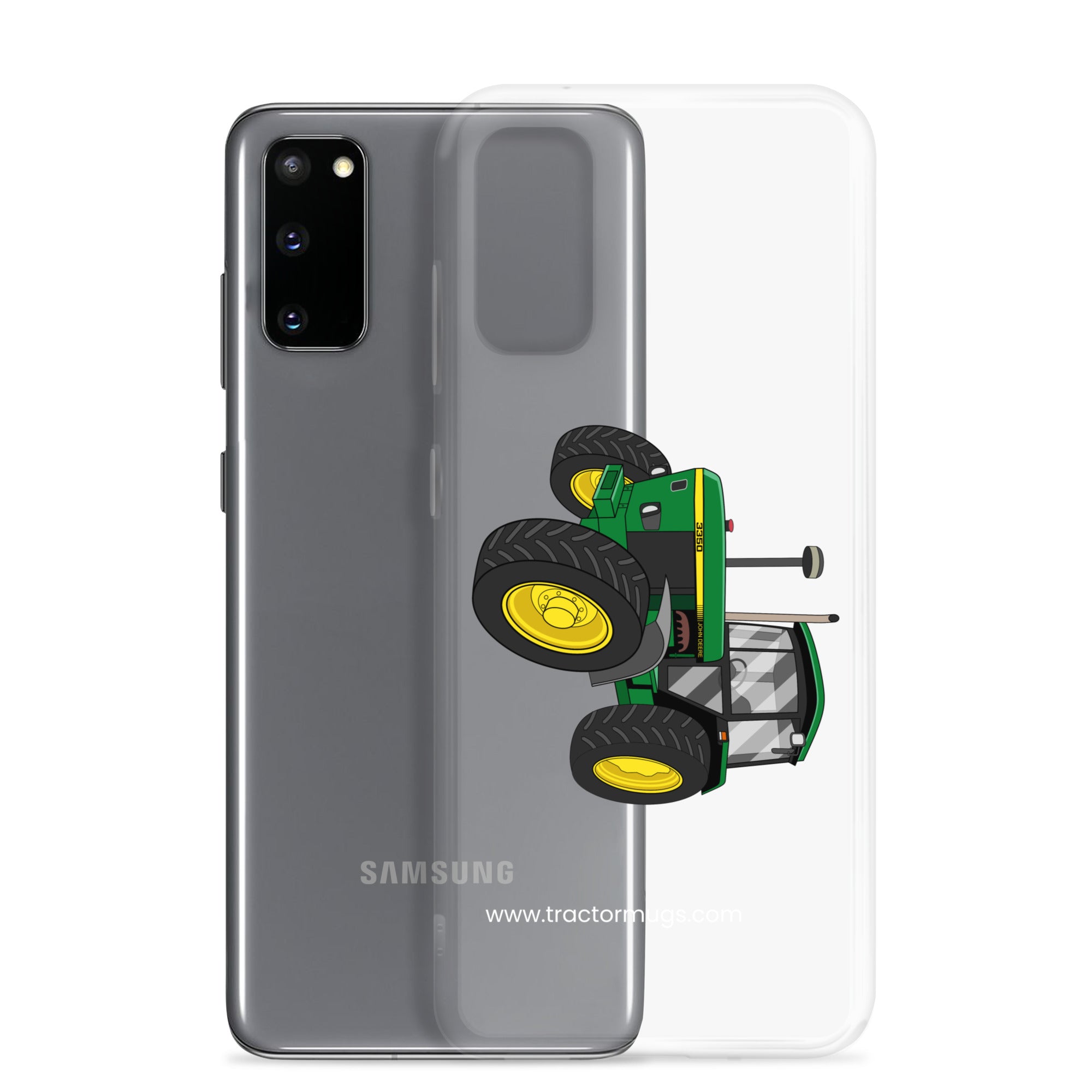 The Tractor Mugs Store John Deere 3350 4WD | Clear Case for Samsung® Quality Farmers Merch