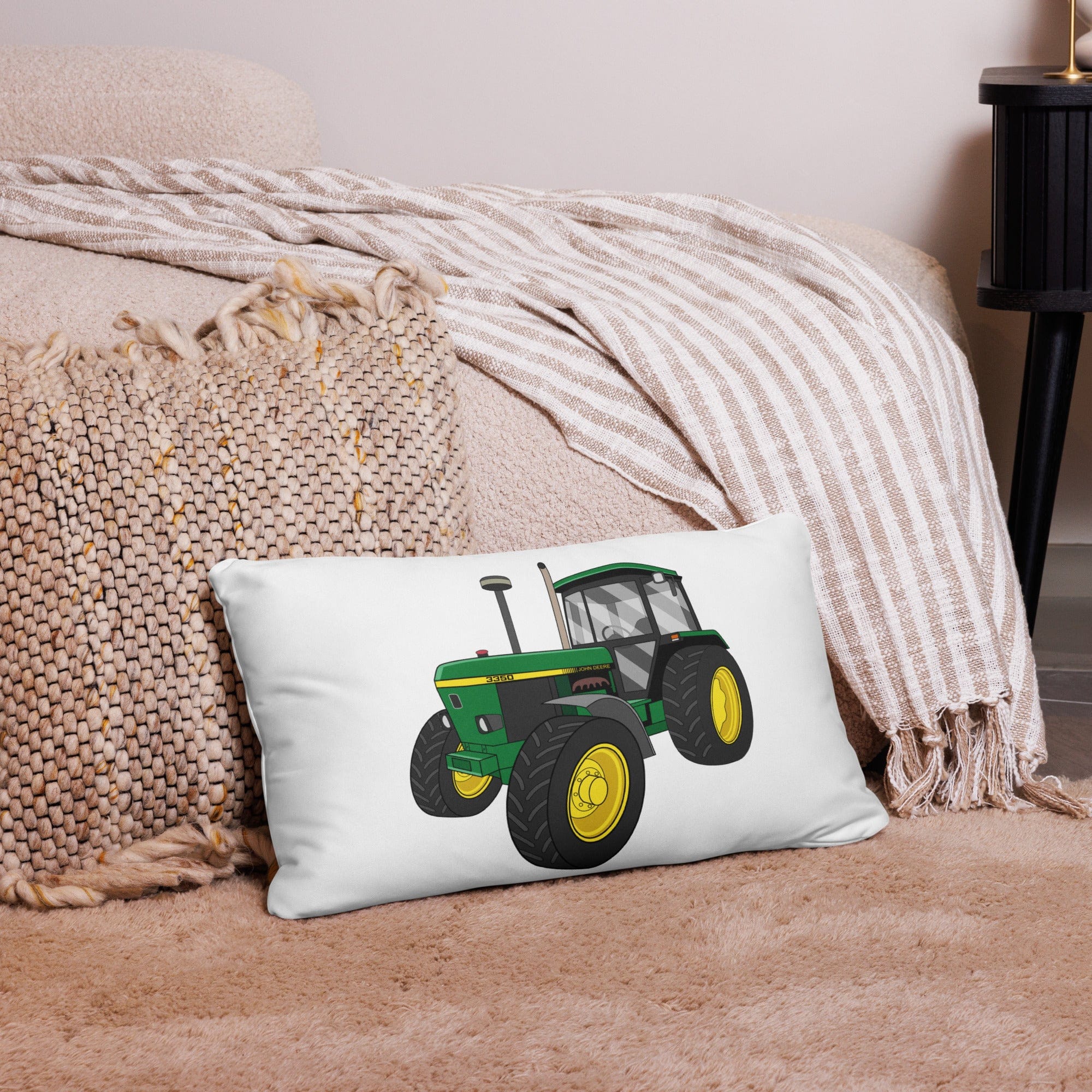The Tractor Mugs Store John Deere 3350 4WD | Pillow Case Quality Farmers Merch