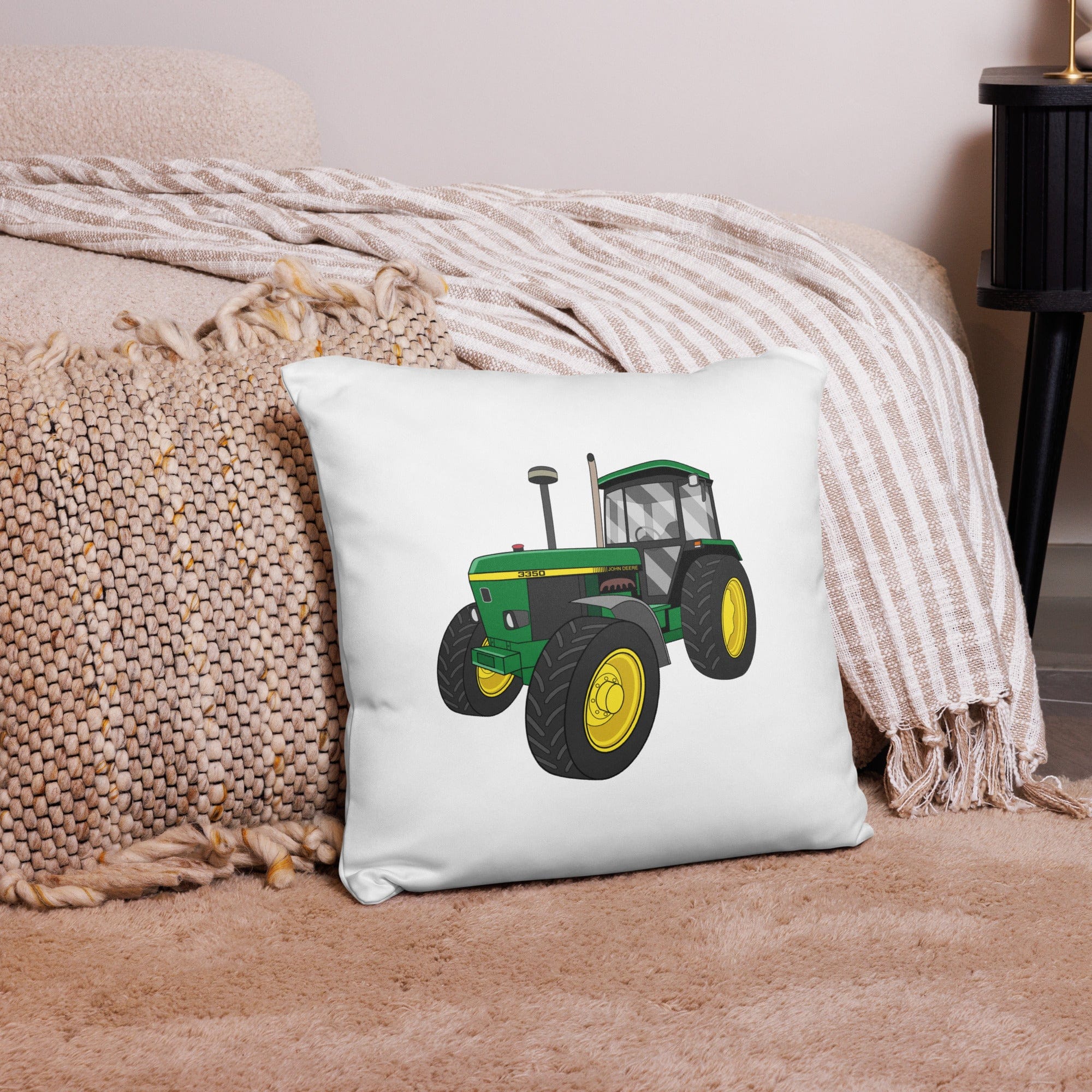 The Tractor Mugs Store John Deere 3350 4WD | Pillow Case Quality Farmers Merch