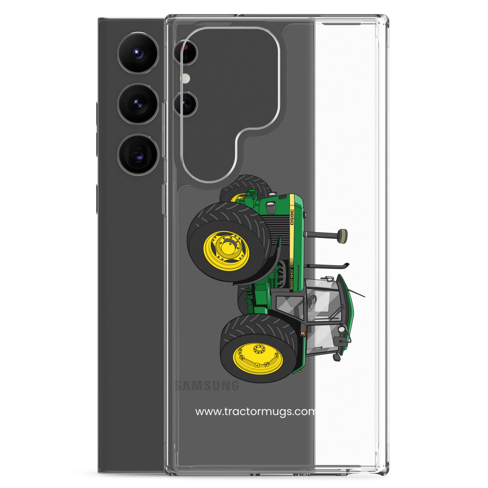The Tractor Mugs Store John Deere 3650 | Clear Case for Samsung® Quality Farmers Merch
