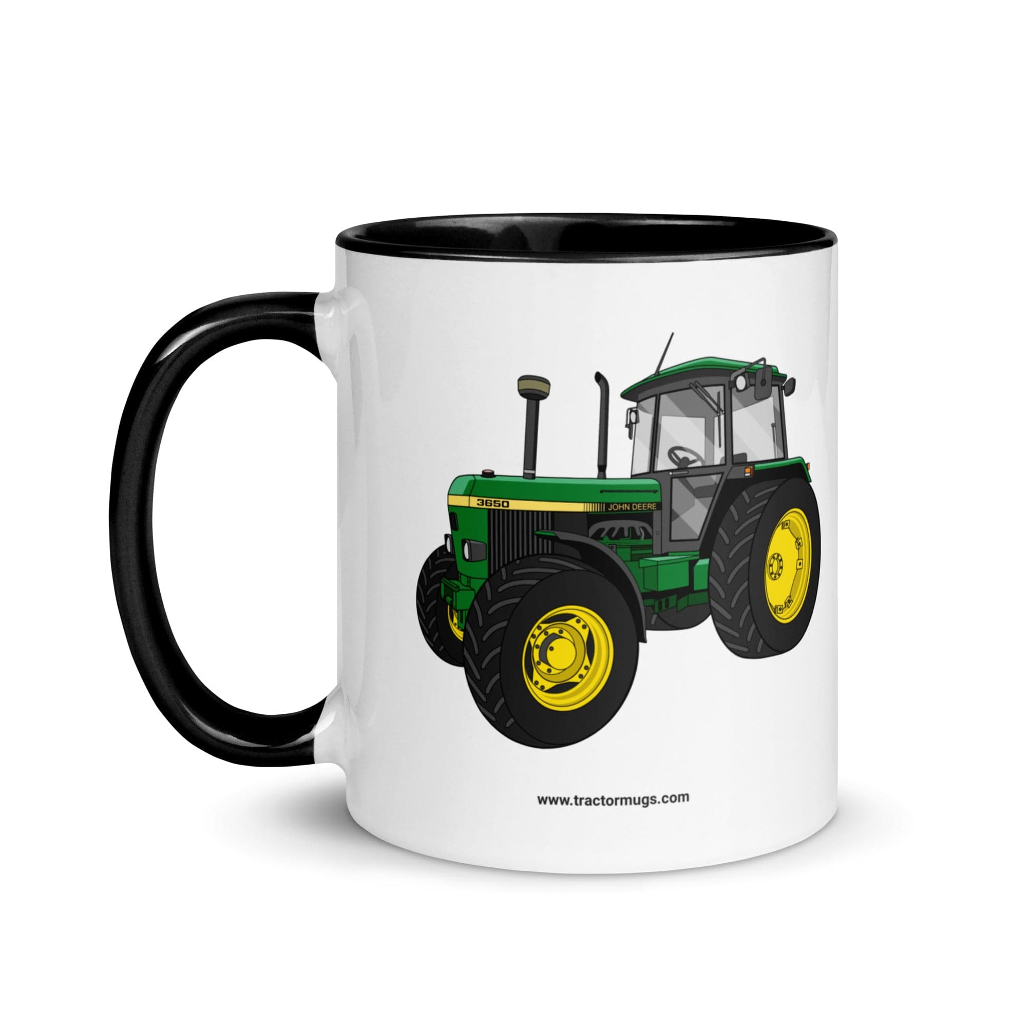 The Tractor Mugs Store John Deere 3650 | Mug with Color Inside Quality Farmers Merch