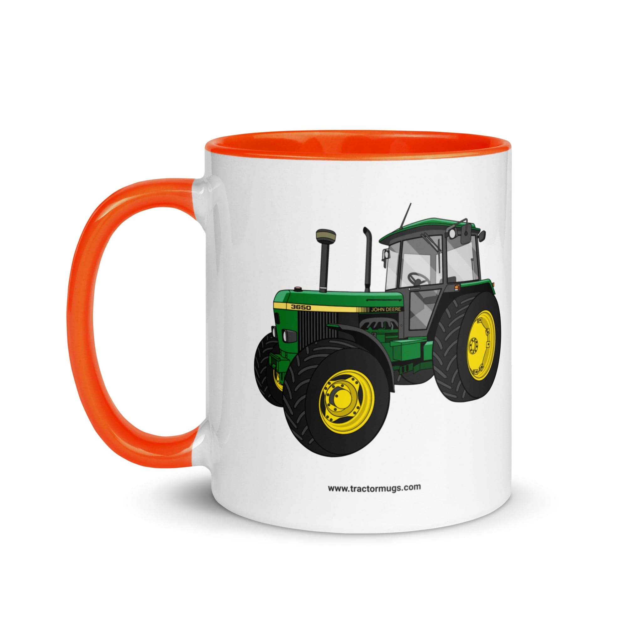 The Tractor Mugs Store John Deere 3650 | Mug with Color Inside Quality Farmers Merch