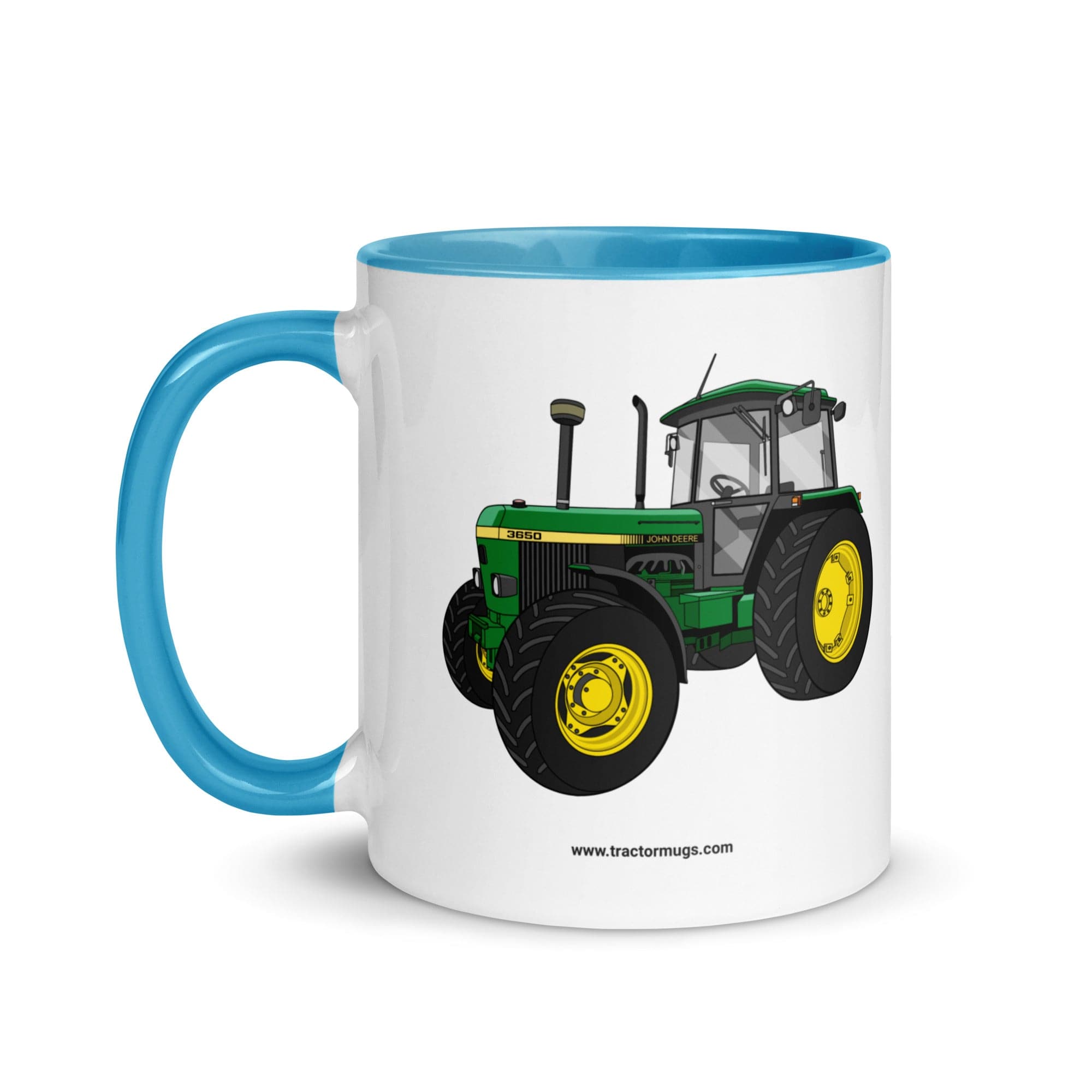 The Tractor Mugs Store John Deere 3650 | Mug with Color Inside Quality Farmers Merch