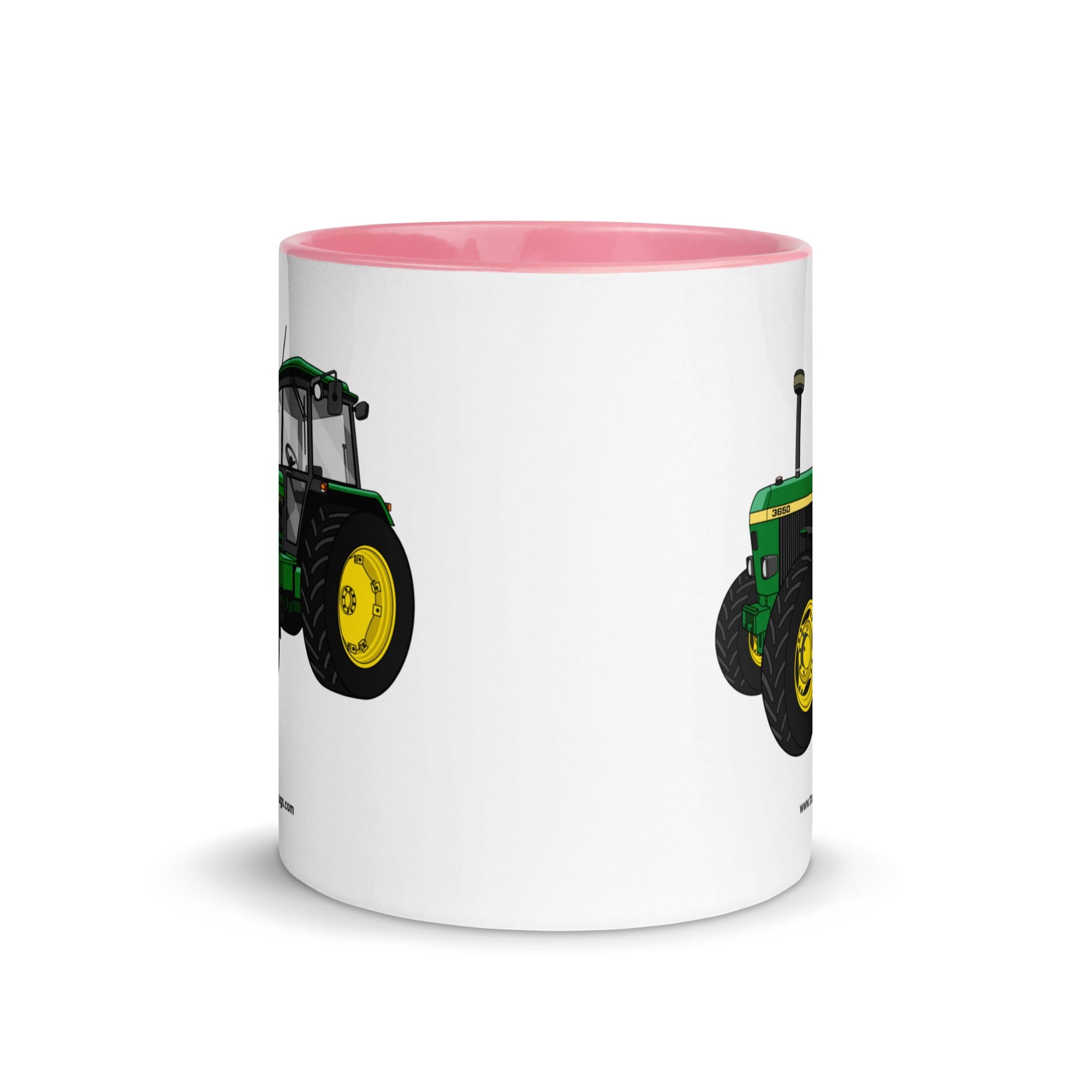 The Tractor Mugs Store John Deere 3650 | Mug with Color Inside Quality Farmers Merch