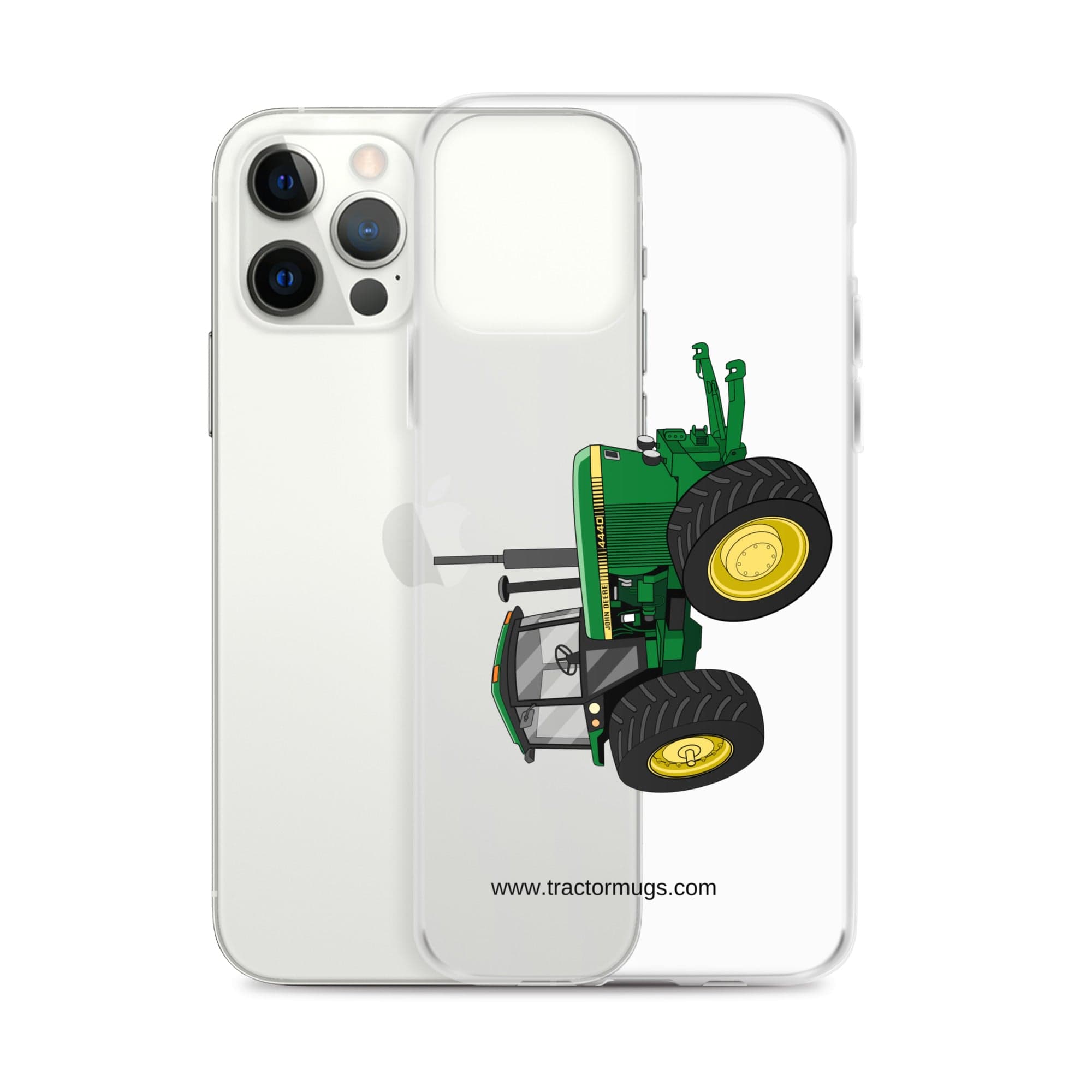 The Tractor Mugs Store John Deere 4440 4WD | Clear Case for iPhone® Quality Farmers Merch