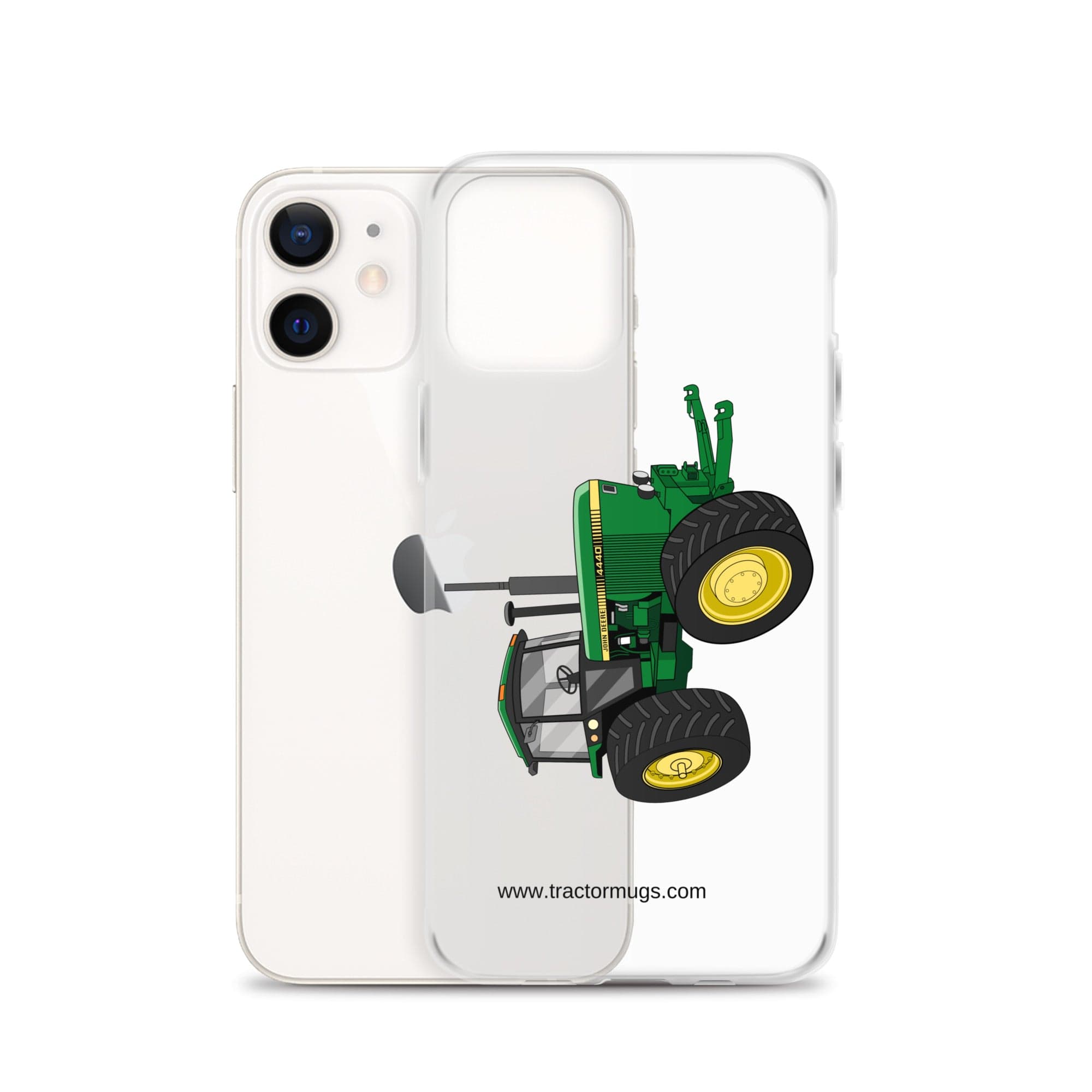 The Tractor Mugs Store John Deere 4440 4WD | Clear Case for iPhone® Quality Farmers Merch