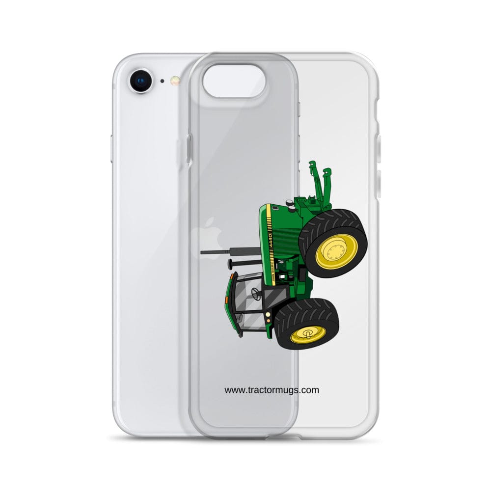 The Tractor Mugs Store John Deere 4440 4WD | Clear Case for iPhone® Quality Farmers Merch