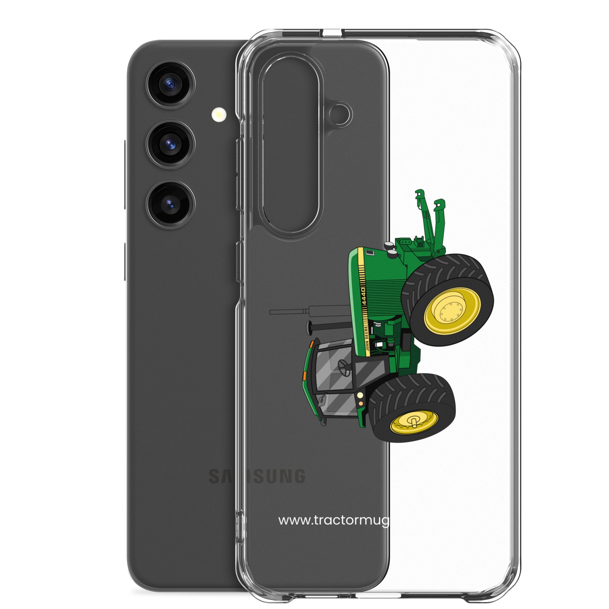 The Tractor Mugs Store John Deere 4440 4WD | Clear Case for Samsung® Quality Farmers Merch