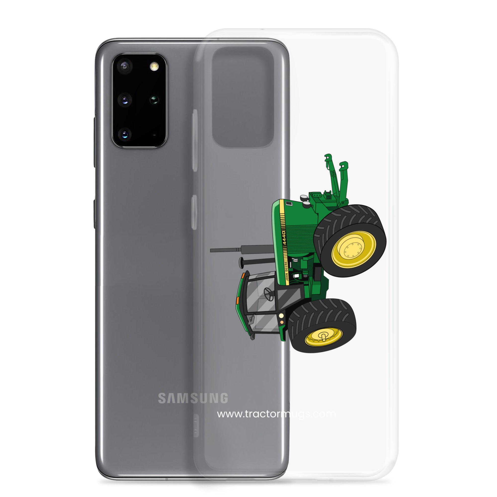 The Tractor Mugs Store John Deere 4440 4WD | Clear Case for Samsung® Quality Farmers Merch