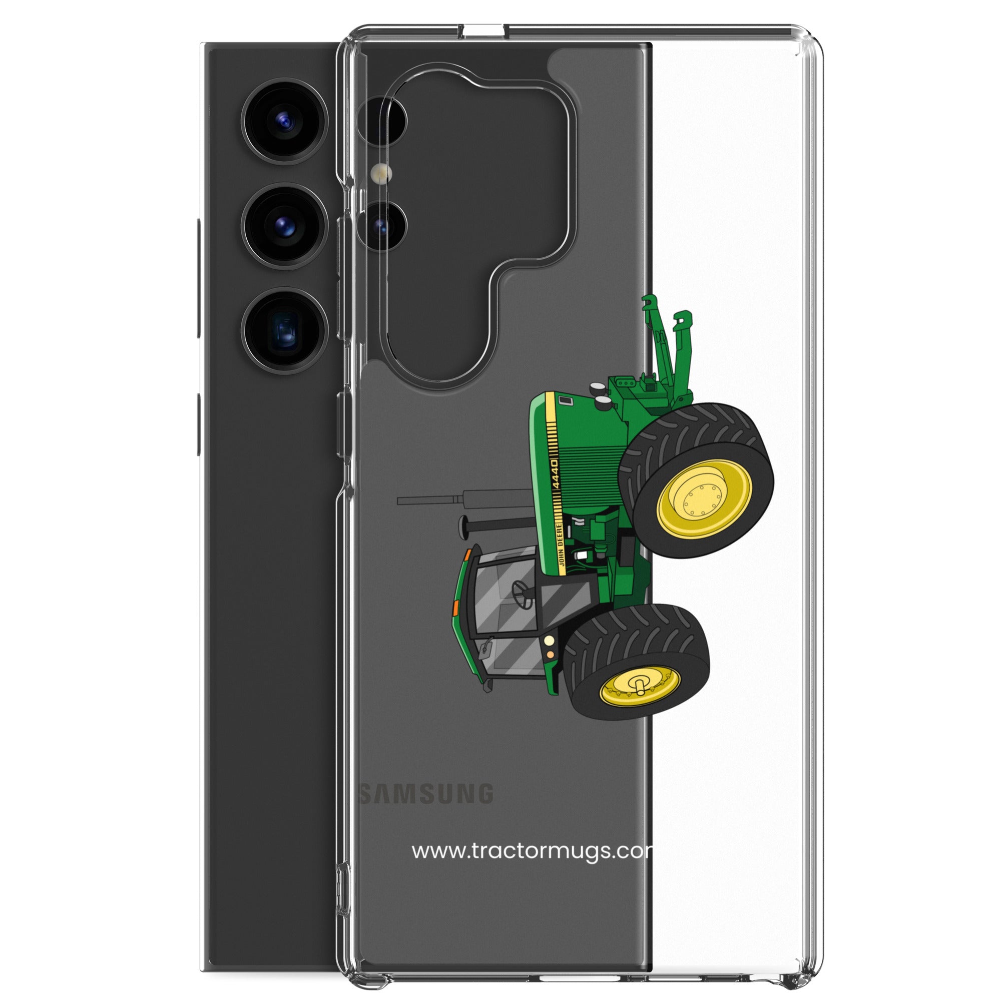 The Tractor Mugs Store John Deere 4440 4WD | Clear Case for Samsung® Quality Farmers Merch