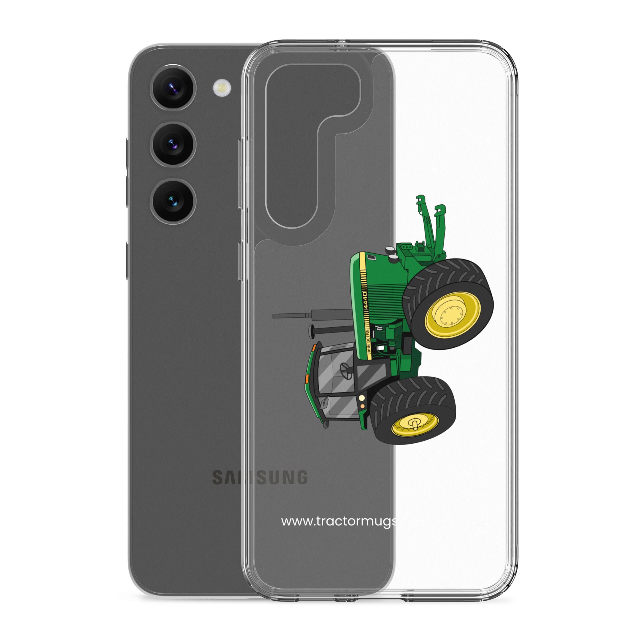 The Tractor Mugs Store John Deere 4440 4WD | Clear Case for Samsung® Quality Farmers Merch