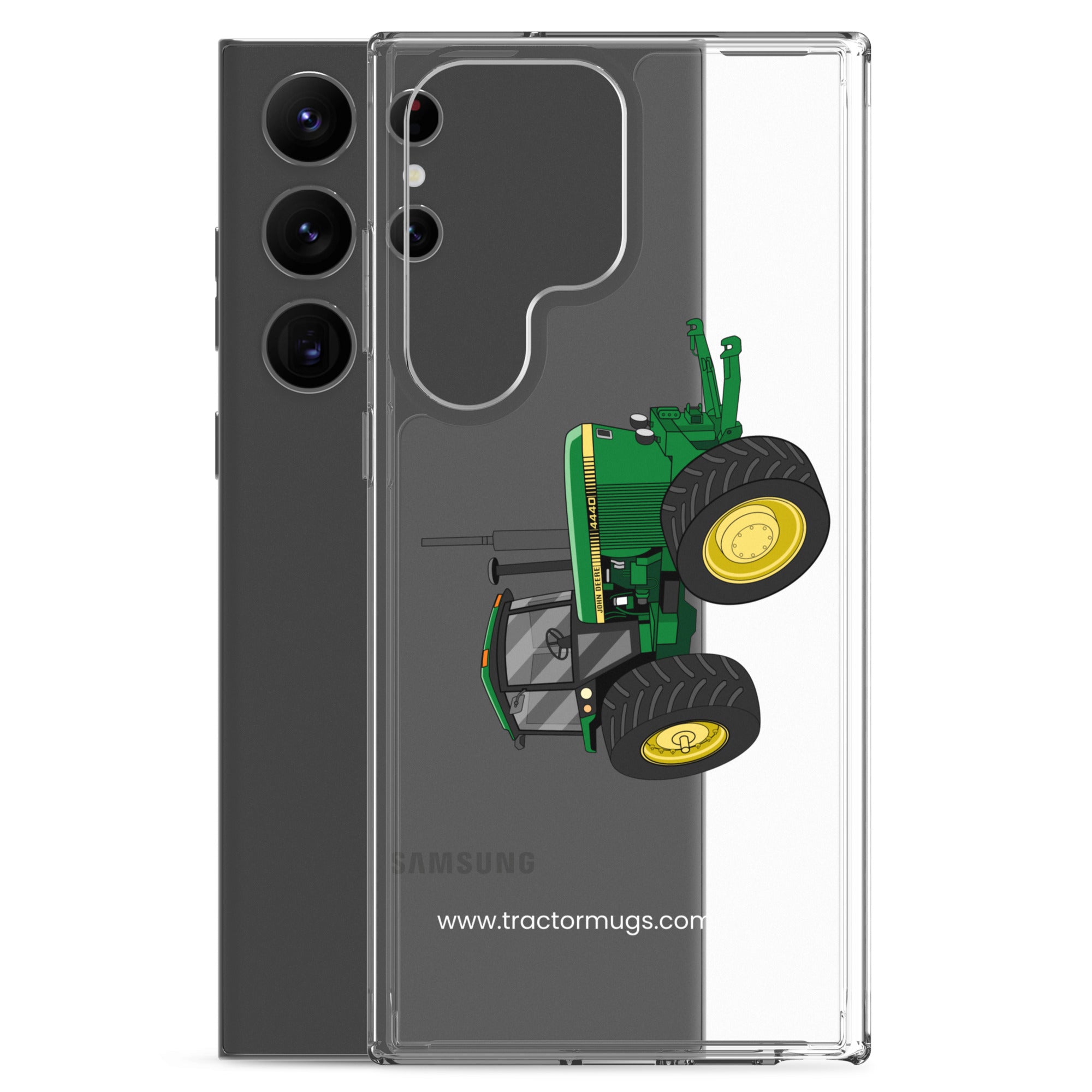 The Tractor Mugs Store John Deere 4440 4WD | Clear Case for Samsung® Quality Farmers Merch