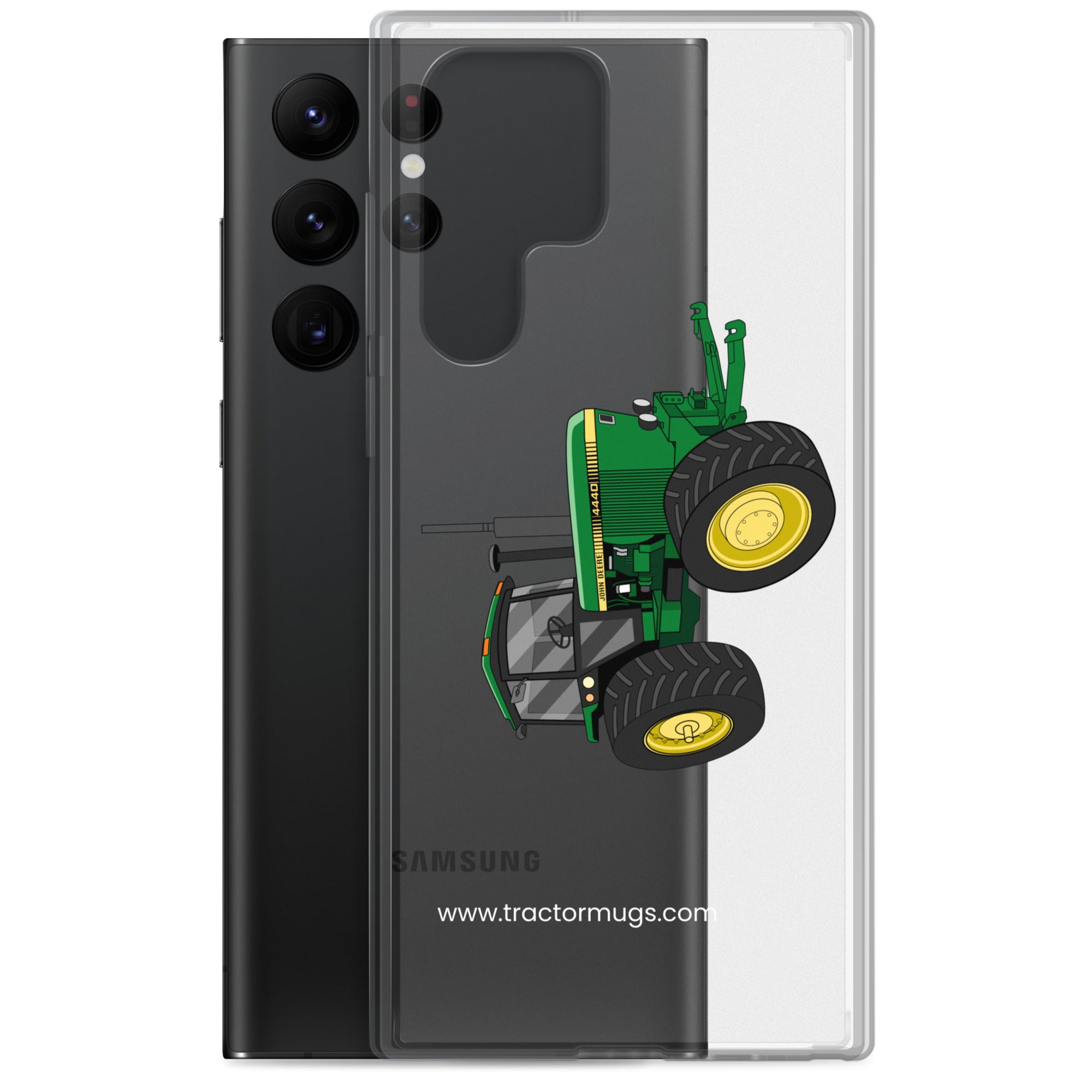 The Tractor Mugs Store John Deere 4440 4WD | Clear Case for Samsung® Quality Farmers Merch