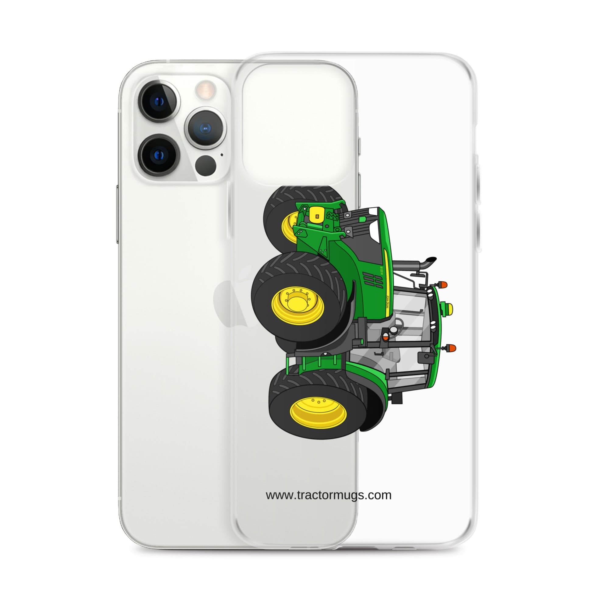 The Tractor Mugs Store John Deere 6120 M | Clear Case for iPhone® Quality Farmers Merch