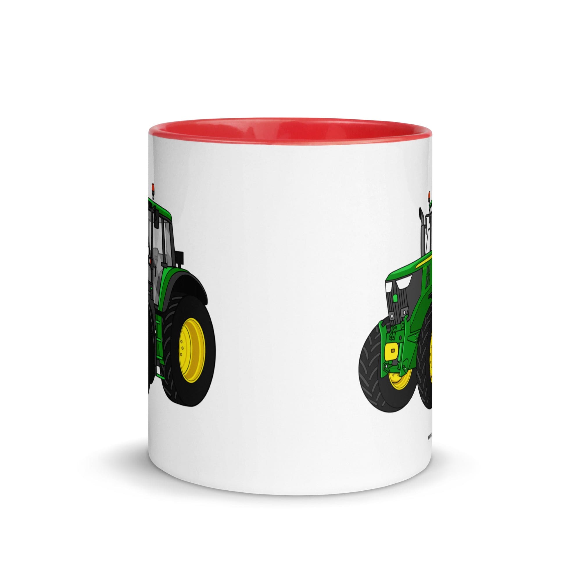 The Tractor Mugs Store John Deere 6120 M | Mug with Color Inside Quality Farmers Merch