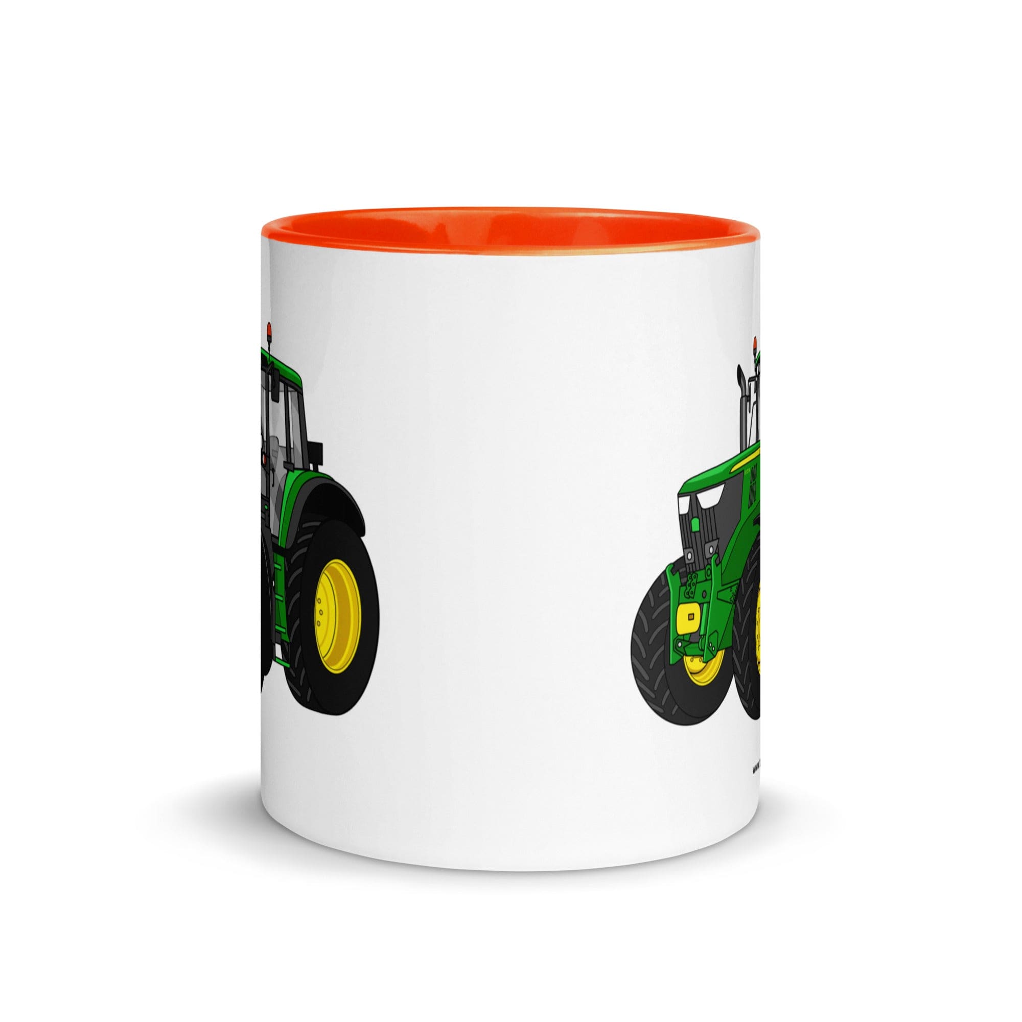 The Tractor Mugs Store John Deere 6120 M | Mug with Color Inside Quality Farmers Merch