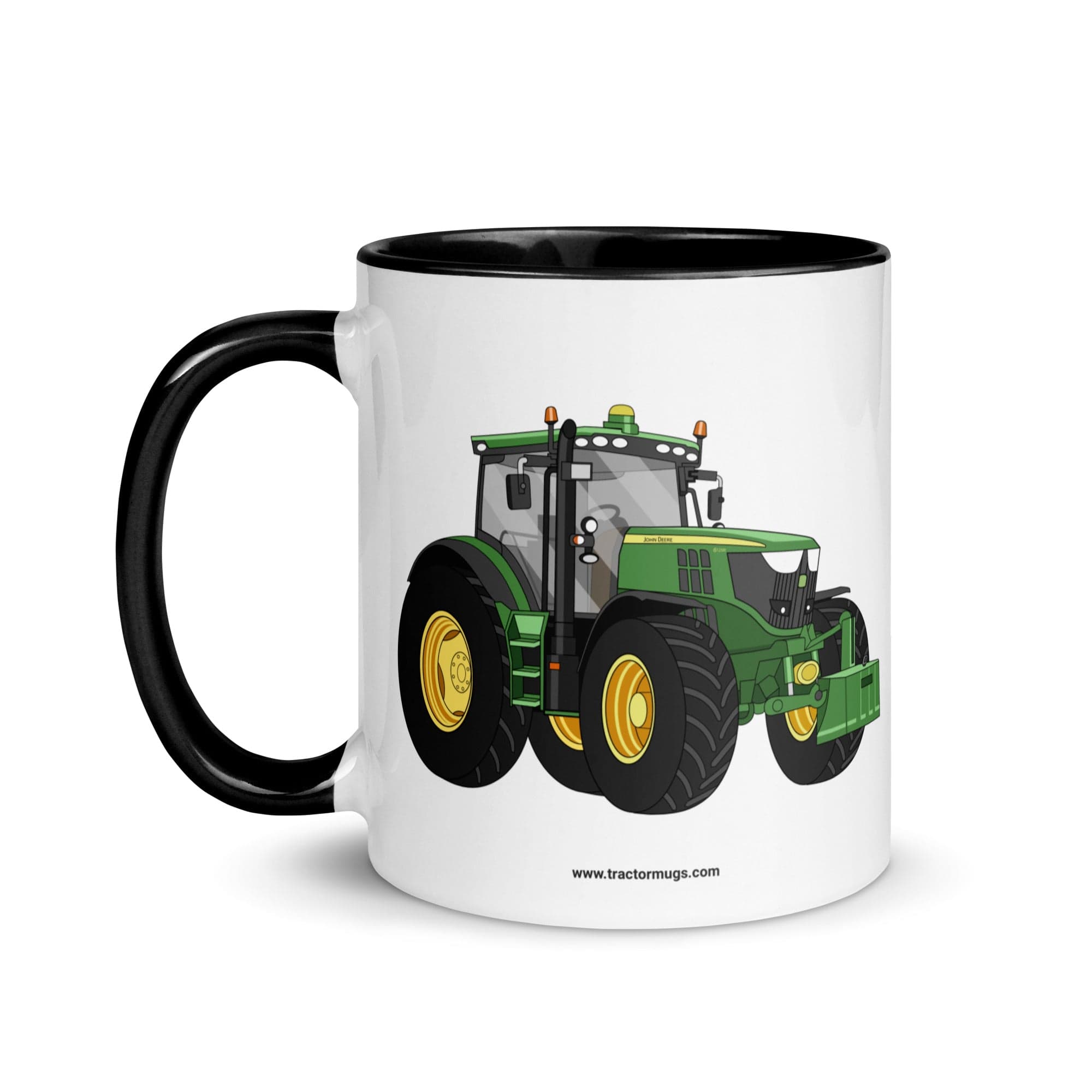 The Tractor Mugs Store John Deere 6125 R | Mug with Color Inside Quality Farmers Merch