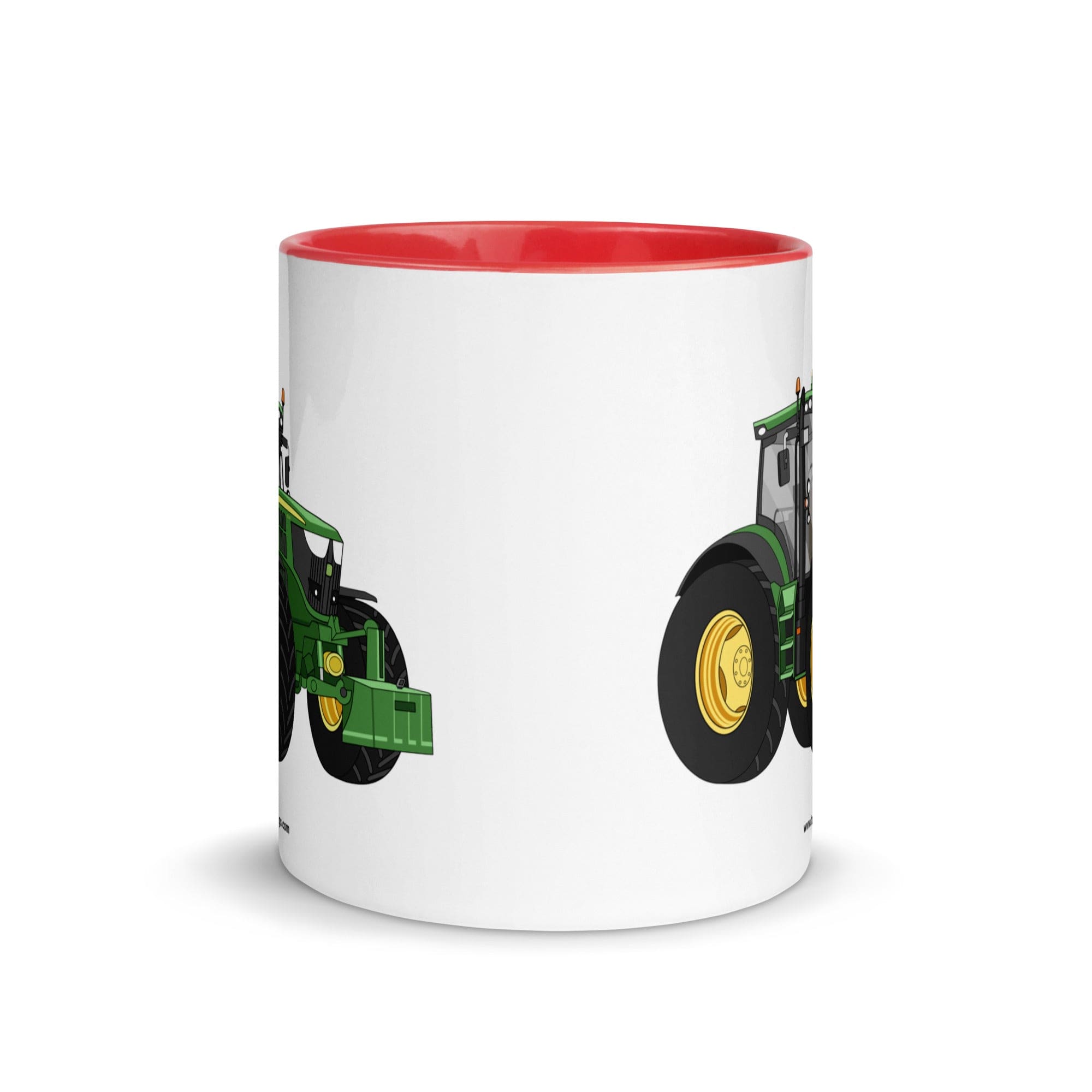 The Tractor Mugs Store John Deere 6125 R | Mug with Color Inside Quality Farmers Merch
