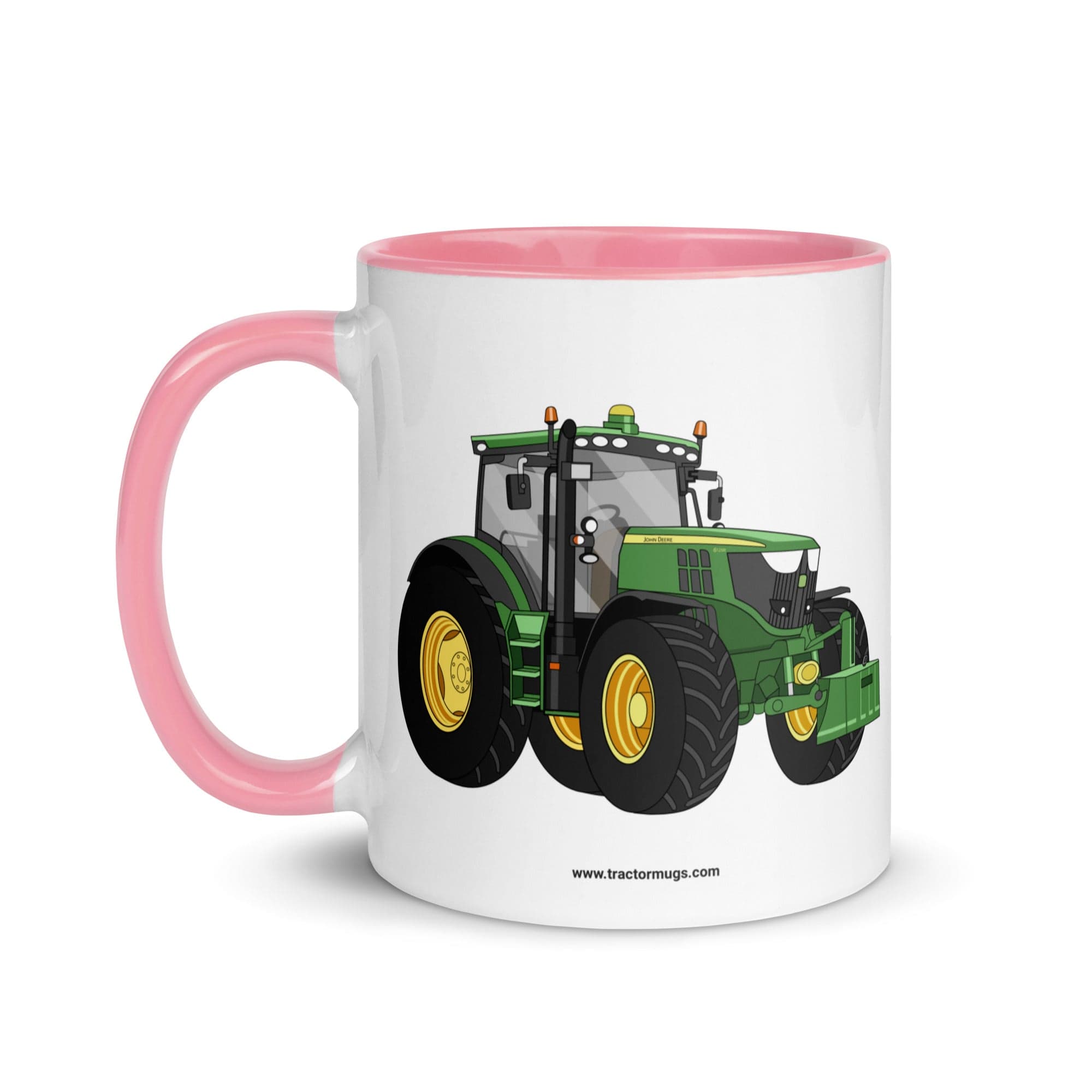 The Tractor Mugs Store John Deere 6125 R | Mug with Color Inside Quality Farmers Merch