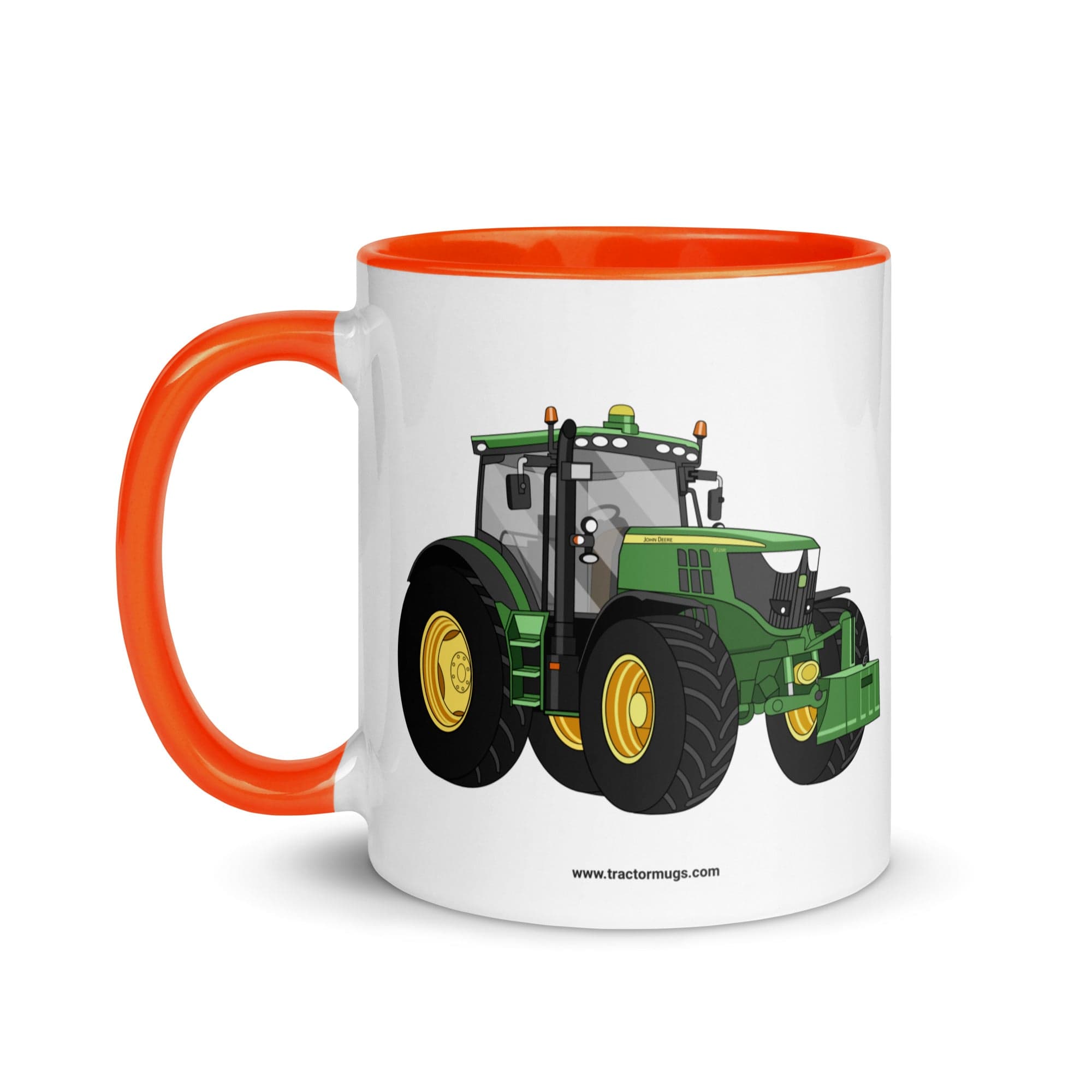 The Tractor Mugs Store John Deere 6125 R | Mug with Color Inside Quality Farmers Merch